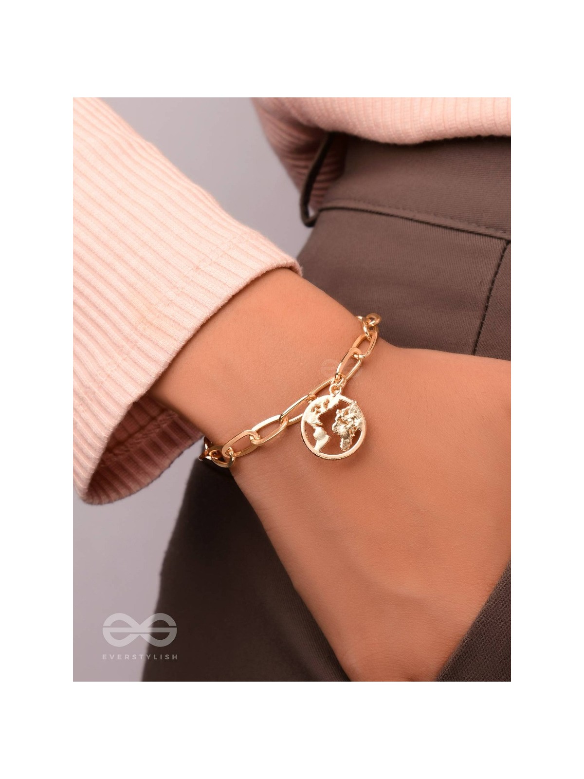 The Global Citizen- Golden Bracelet