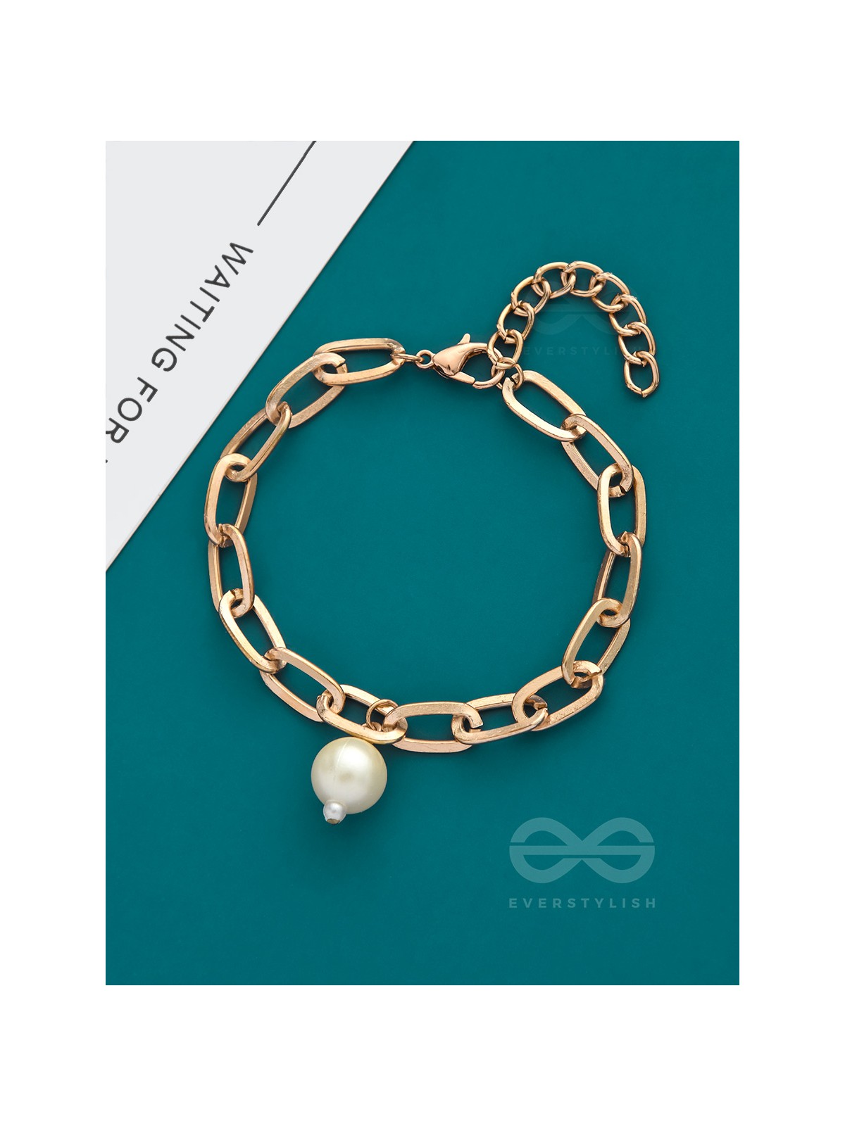 The Linkin Pearl- Golden Pearl Bracelet