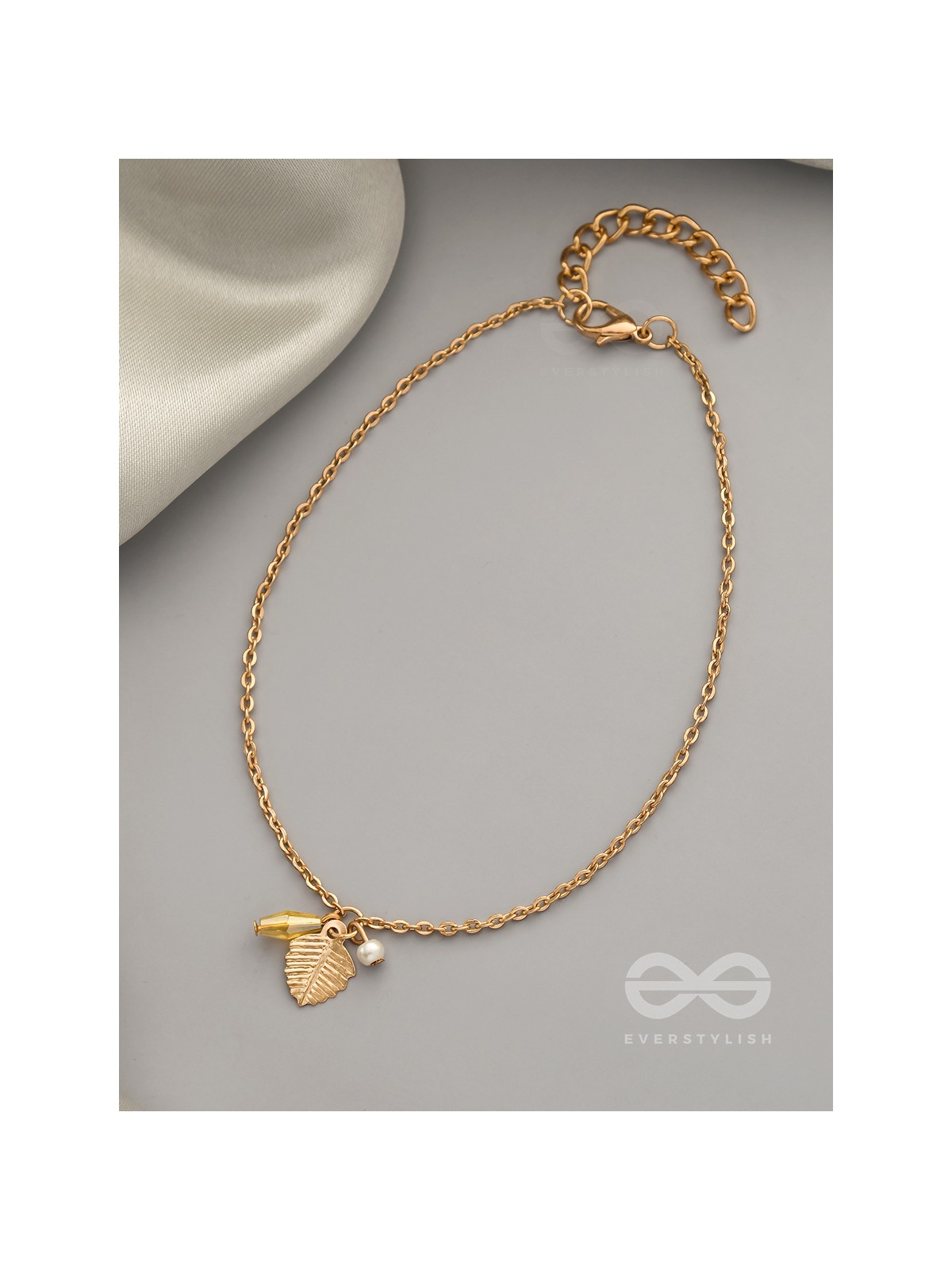 The Autumn Tree- Elegant Golden Anklet
