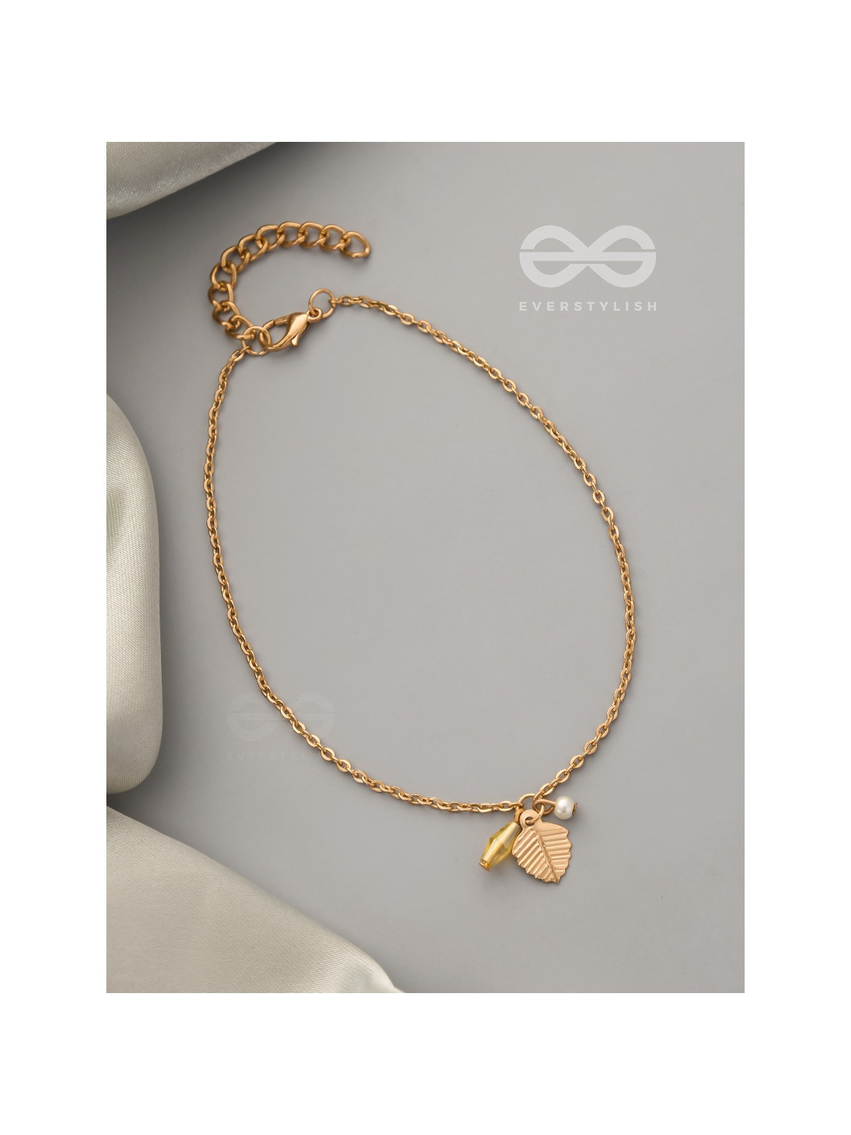 The Autumn Tree- Elegant Golden Anklet