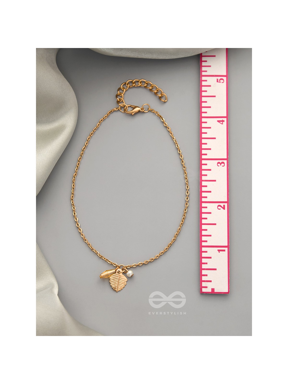 The Autumn Tree- Elegant Golden Anklet