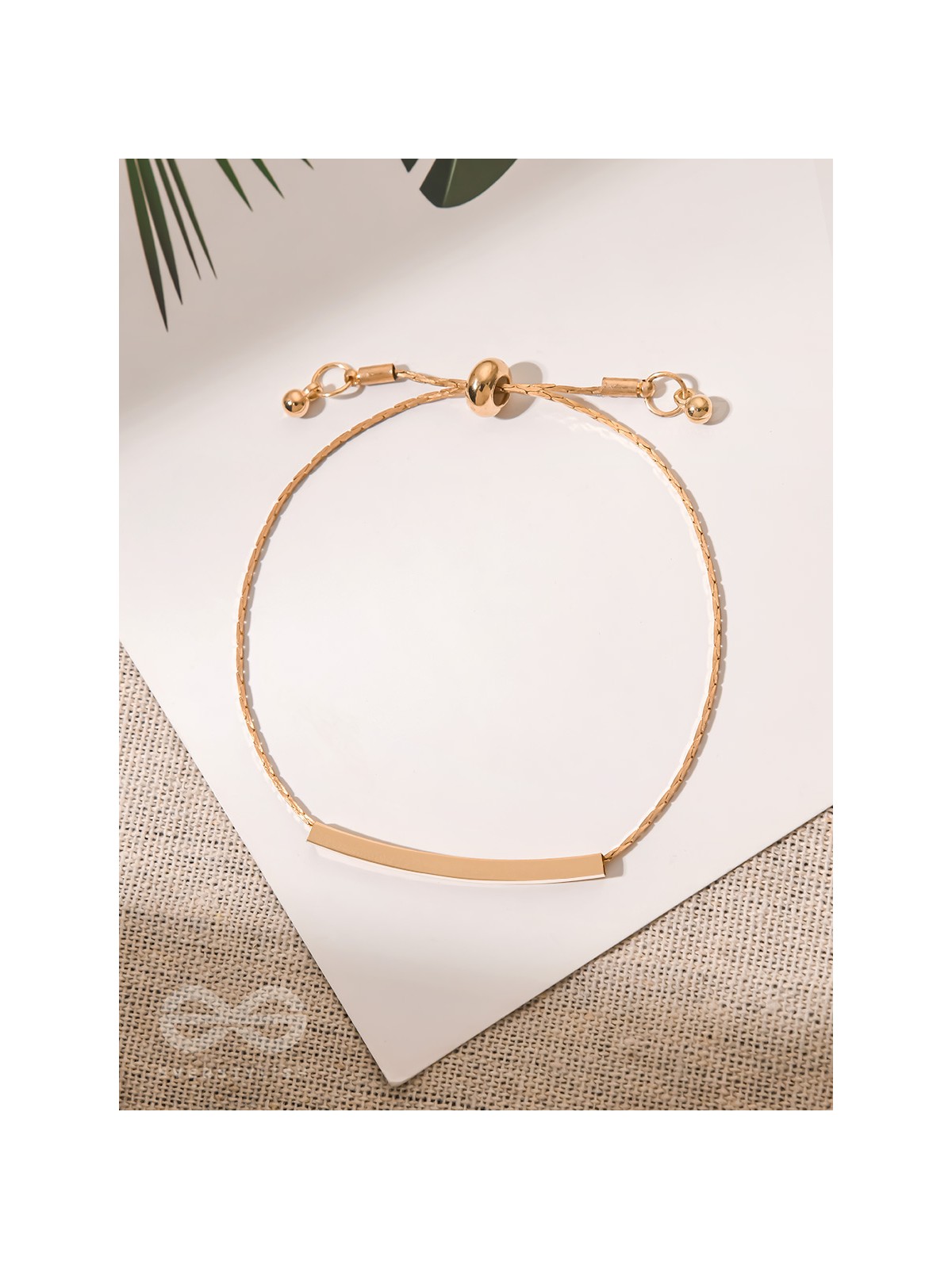 Band of Love- Elegant Golden Bracelet 