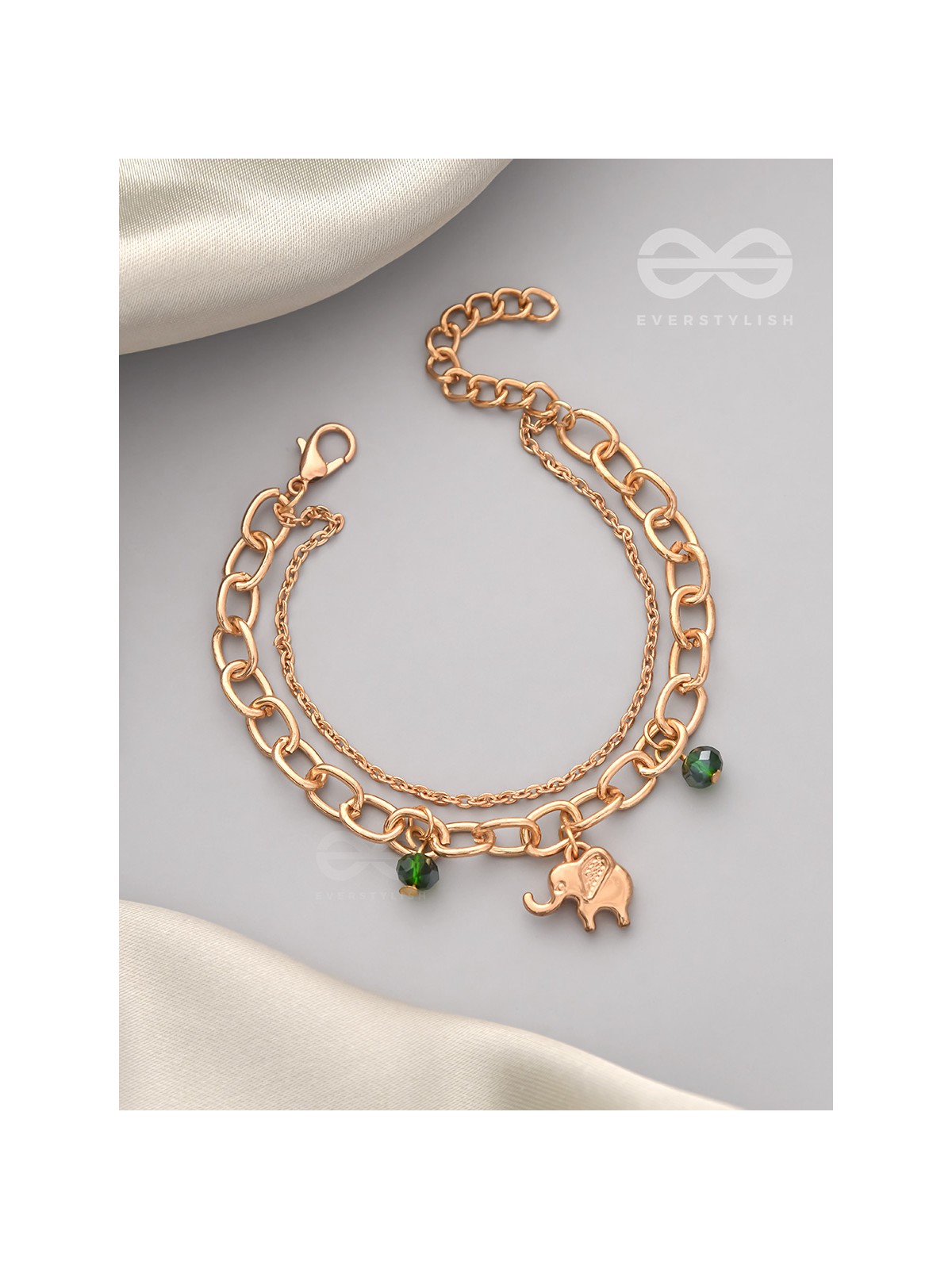 The Jungle King- Golden Layered Bracelet