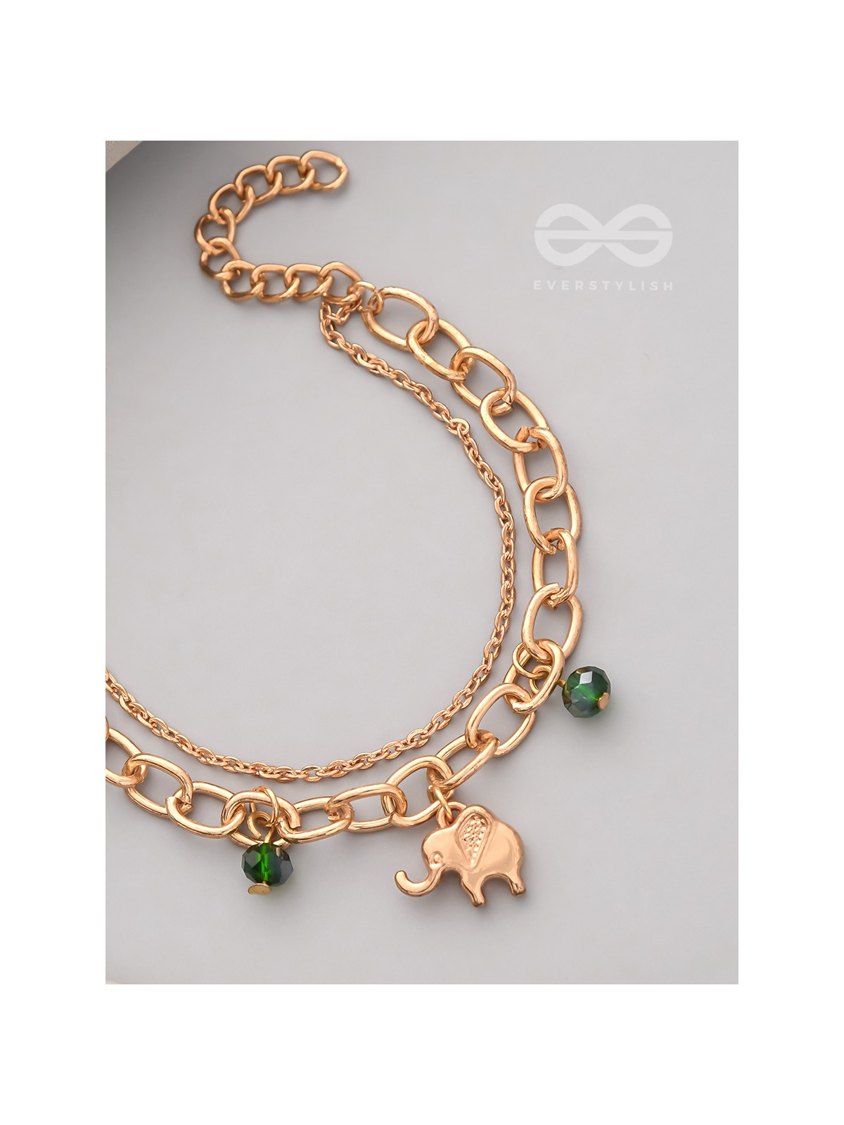 The Jungle King- Golden Layered Bracelet