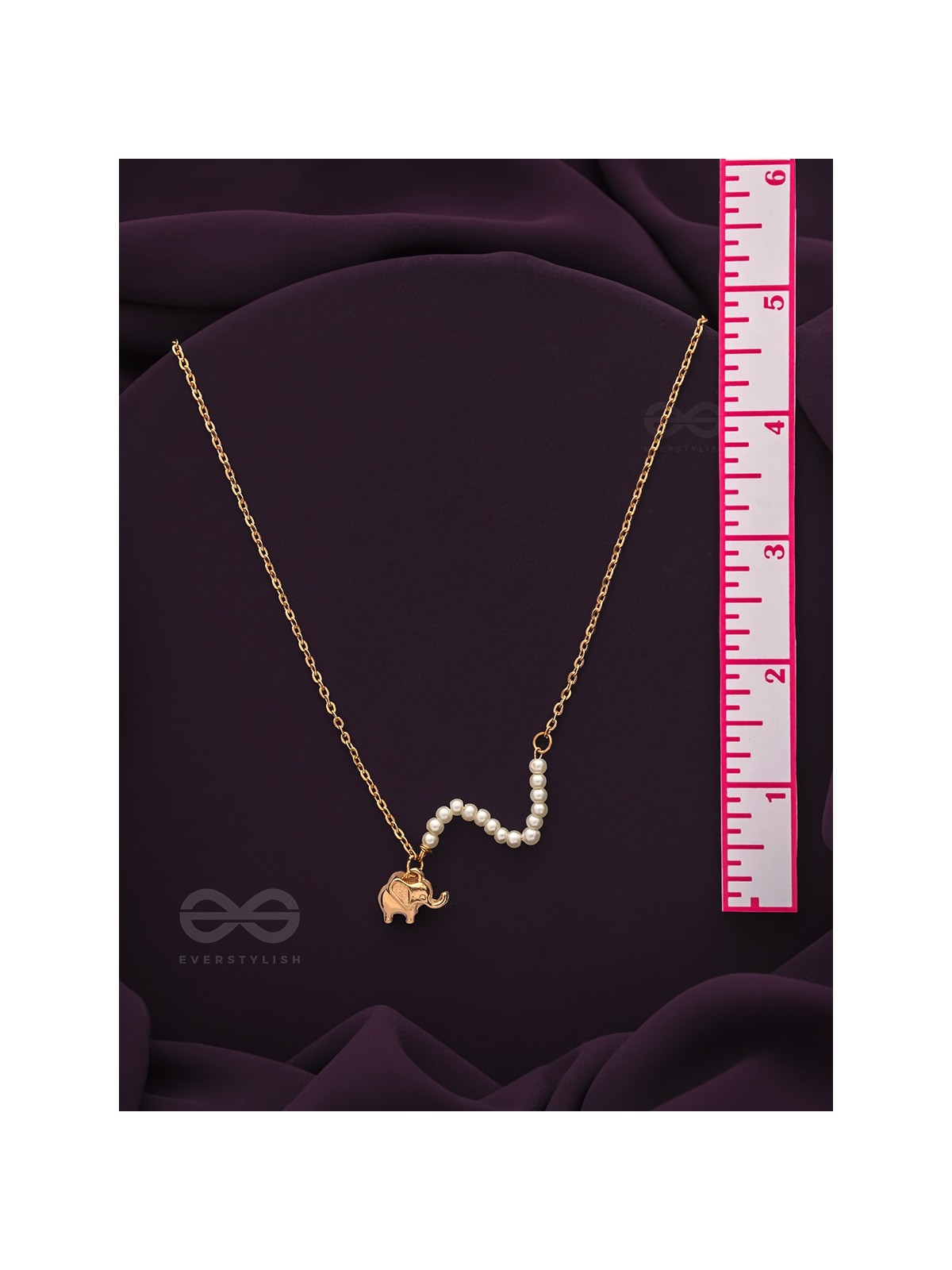 The Jungle Safari- Golden Beads Necklace With Anti-Tarnish Coating 