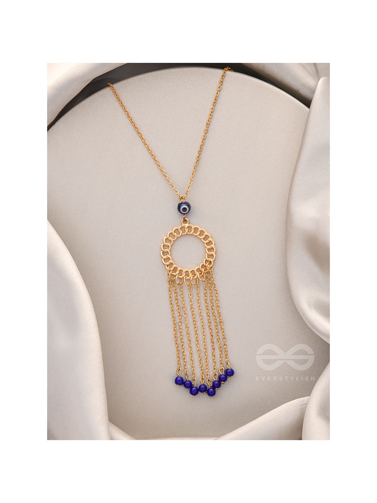 Tears Of The Sun- Golden Beads Necklace With Anti-Tarnish Coating 