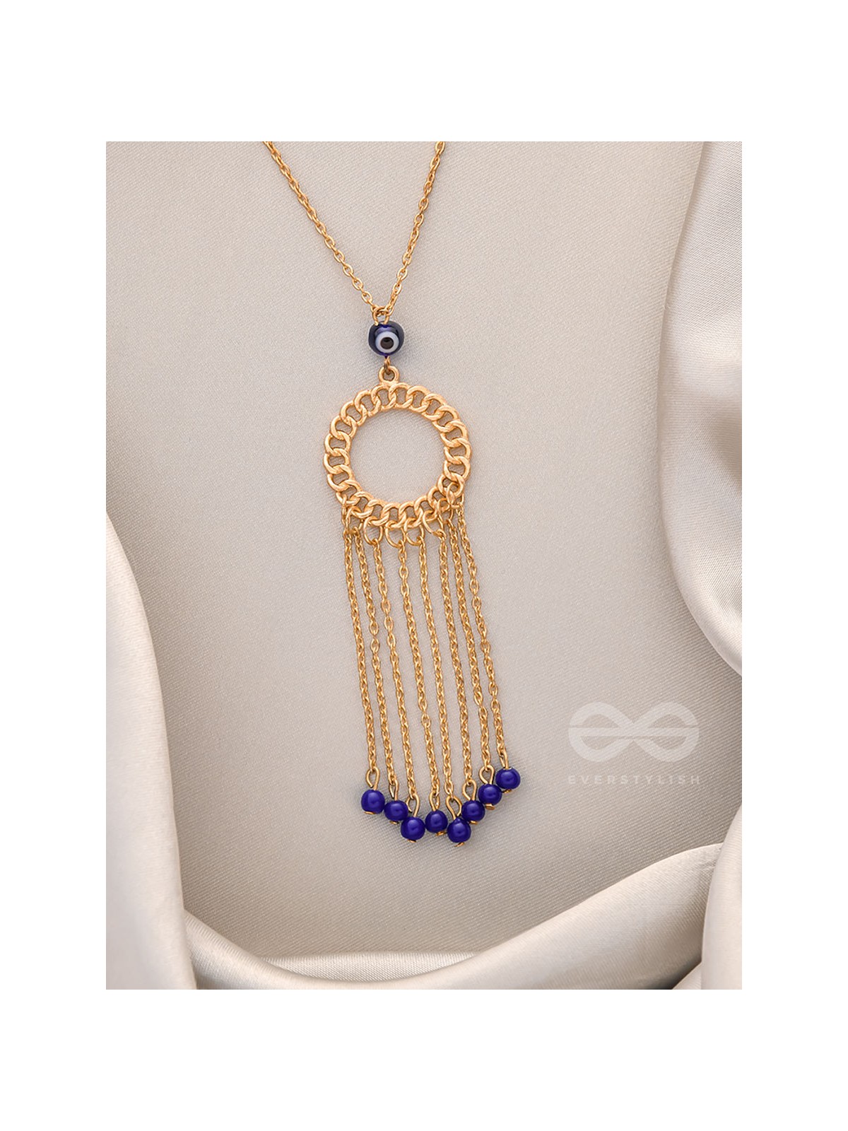 Tears Of The Sun- Golden Beads Necklace With Anti-Tarnish Coating 