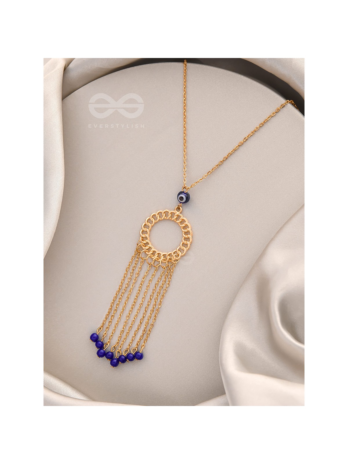 Tears Of The Sun- Golden Beads Necklace With Anti-Tarnish Coating 