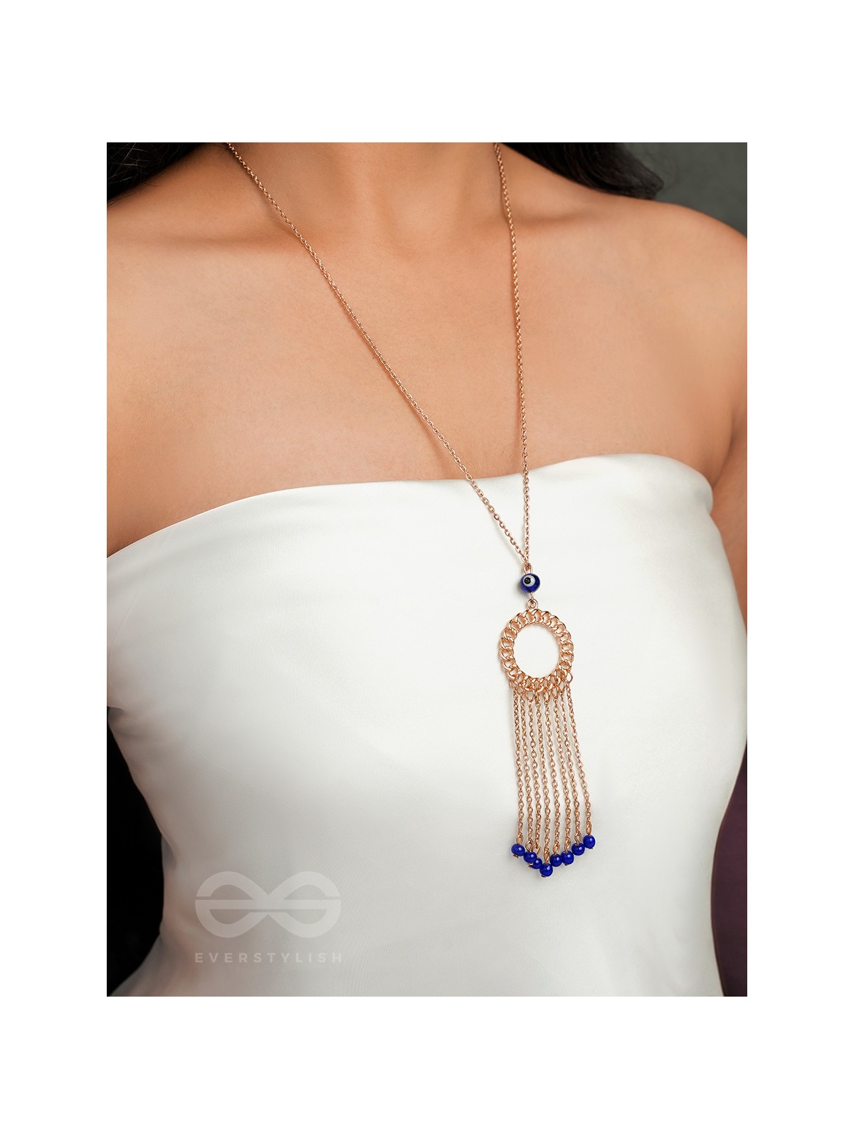 Tears Of The Sun- Golden Beads Necklace With Anti-Tarnish Coating 