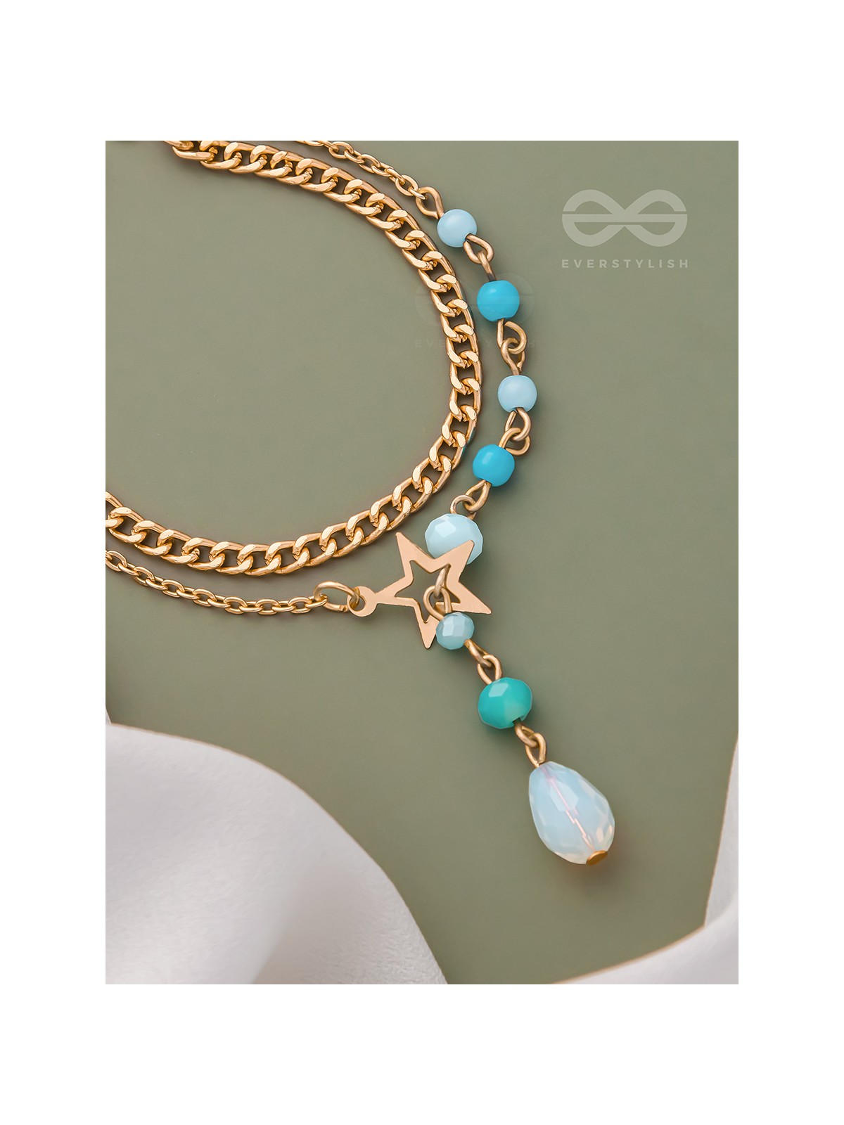 In the Clouds - Golden Layered Bracelet