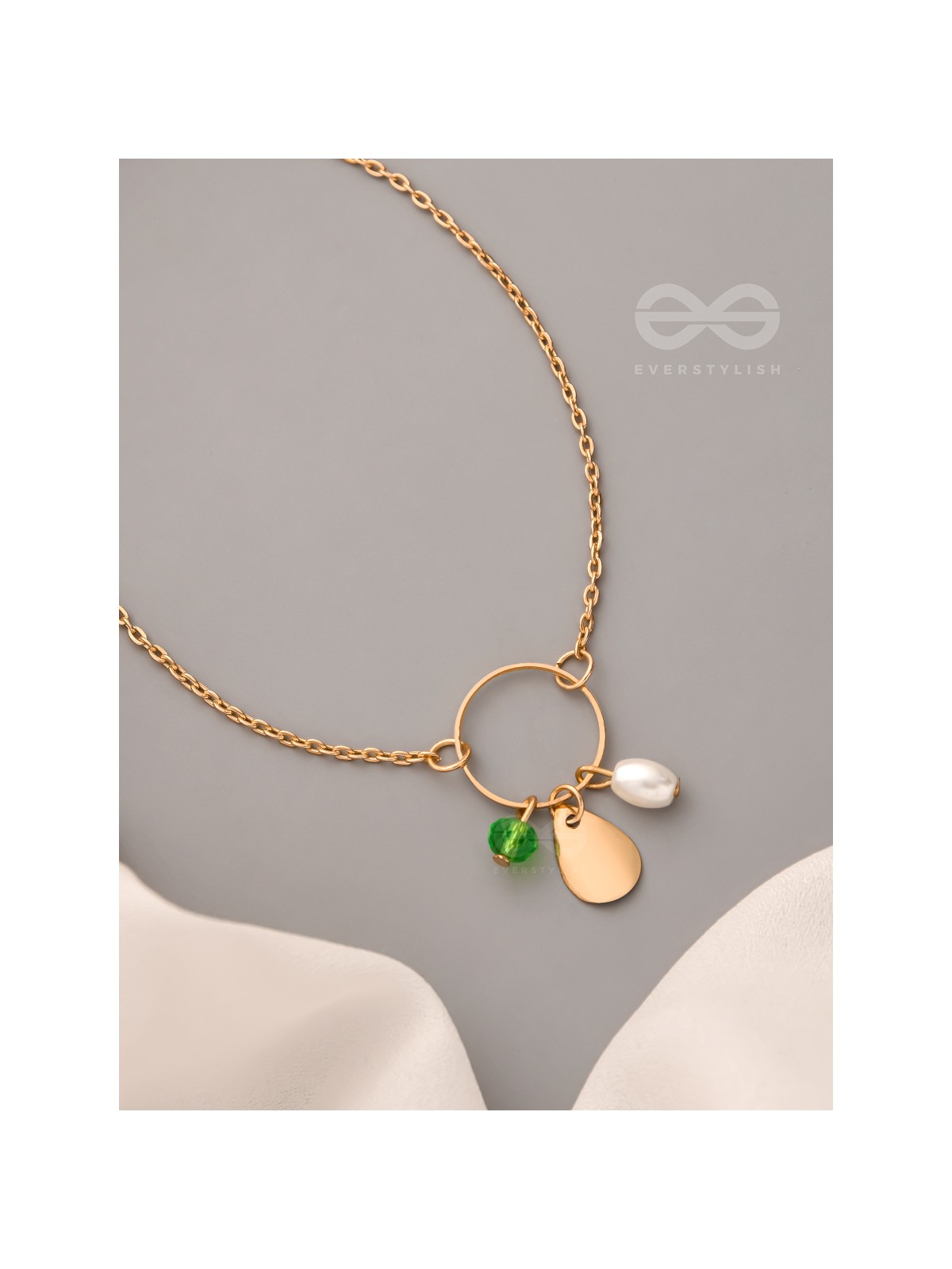 The Trinity Ring- Elegant Golden Anklet