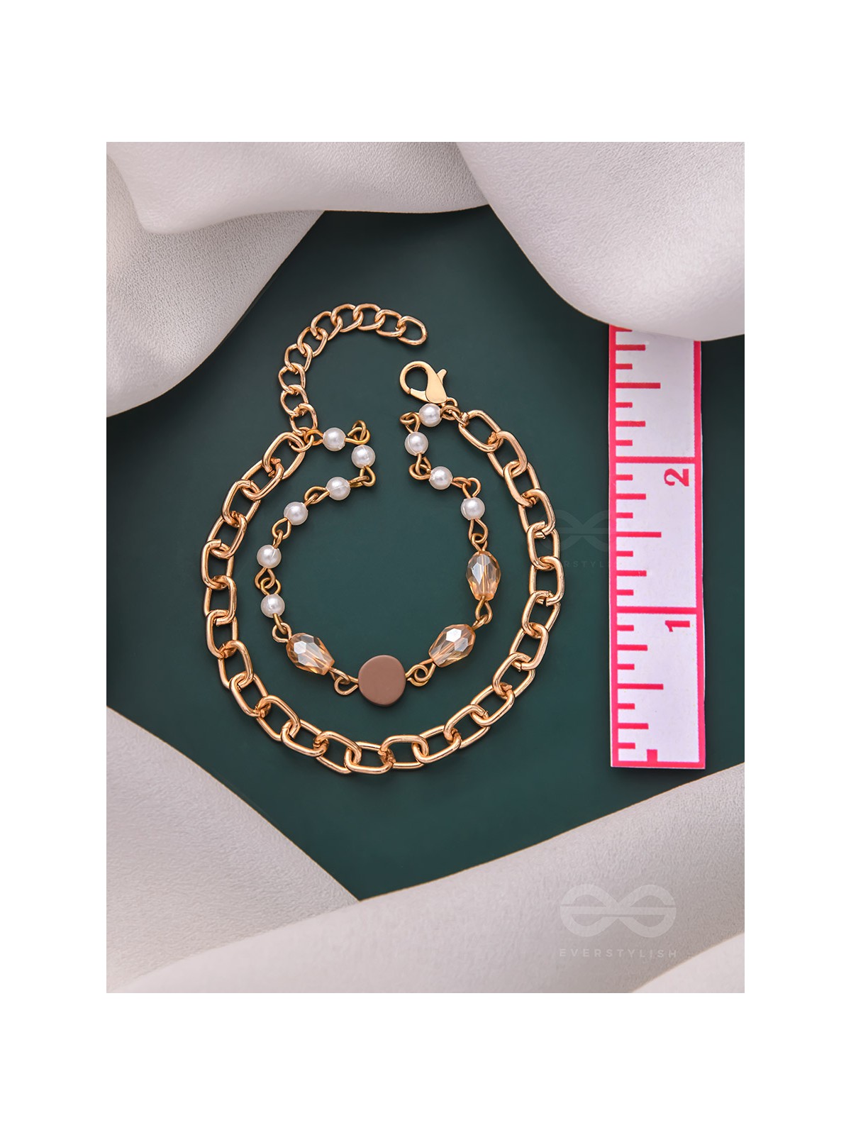 Star Sprinkled- Golden Layered Bracelet