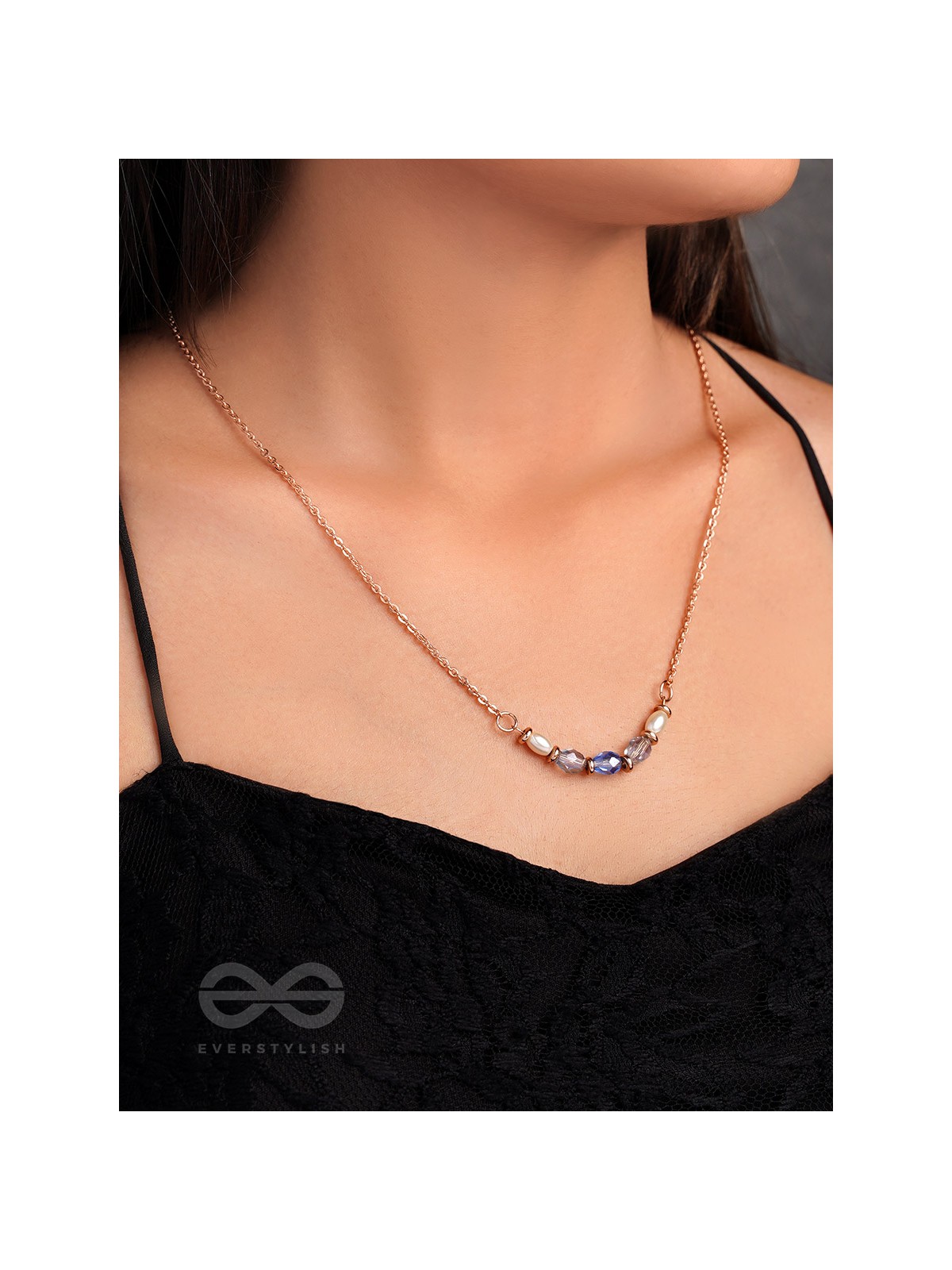 The Million Dollar Smile-Golden Beads Necklace With Anti-Tarnish Coating 