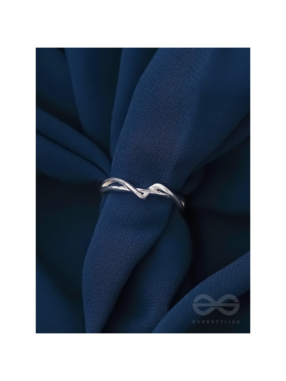 The Twisted Vine- Elegant Silver Ring
