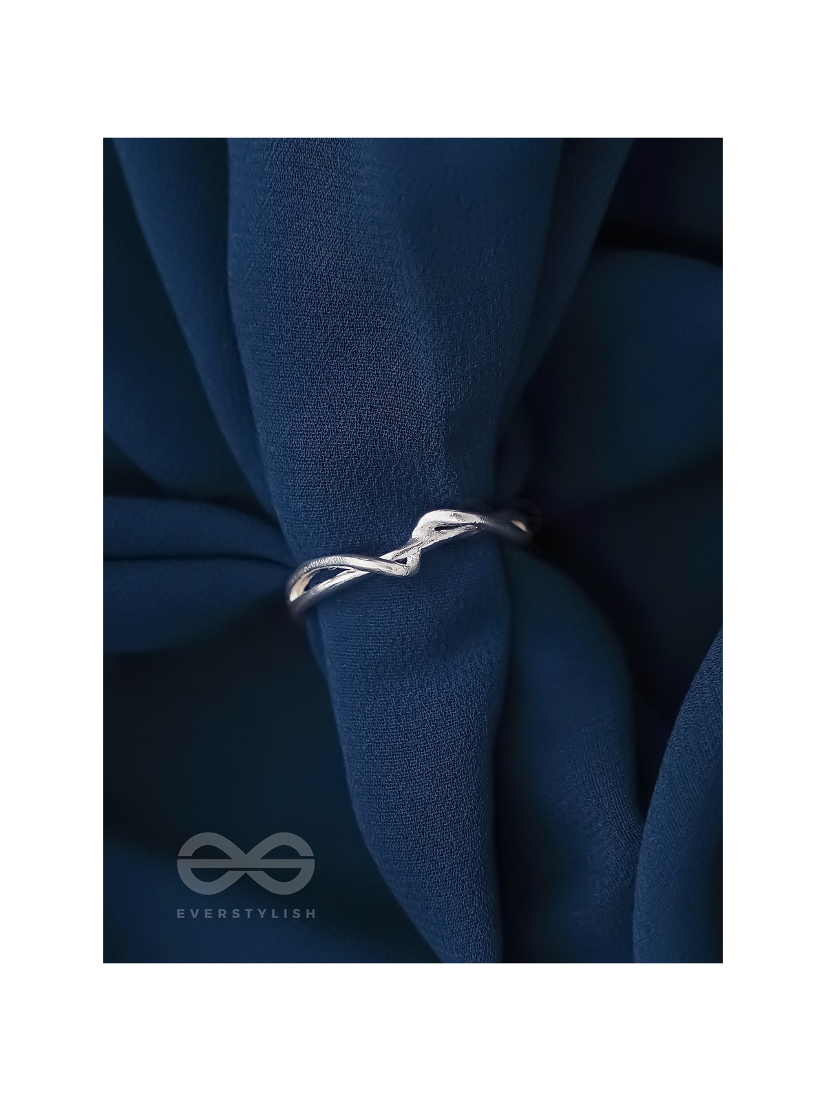 The Twisted Vine- Elegant Silver Ring