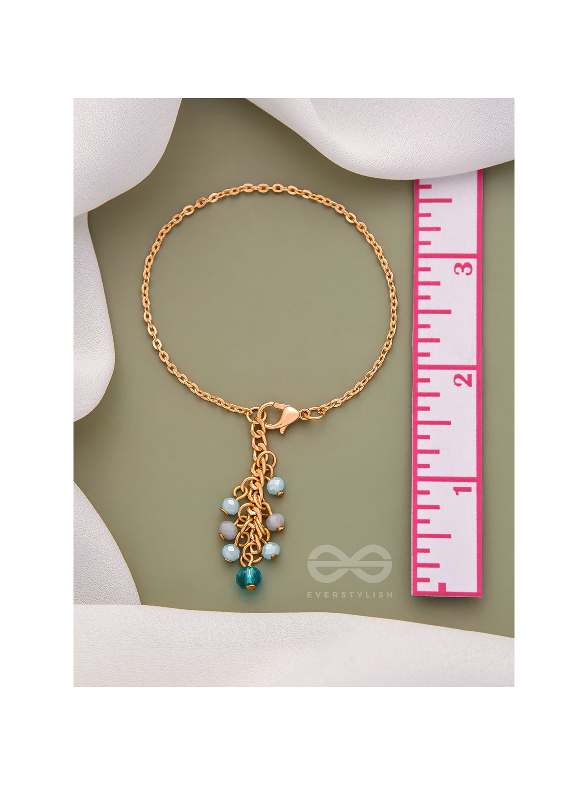 Fruits of Heaven- Golden Beads Bracelet