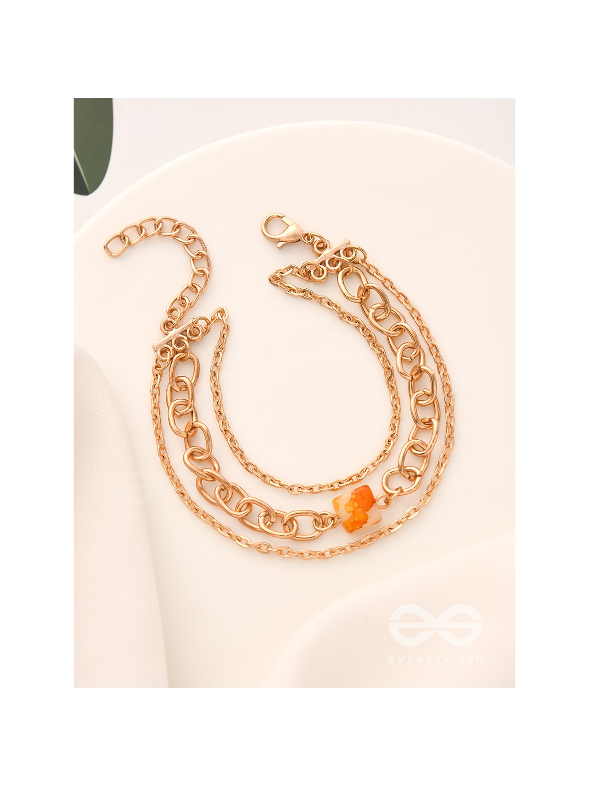 The Daisy Chain- Golden Statement Bracelet