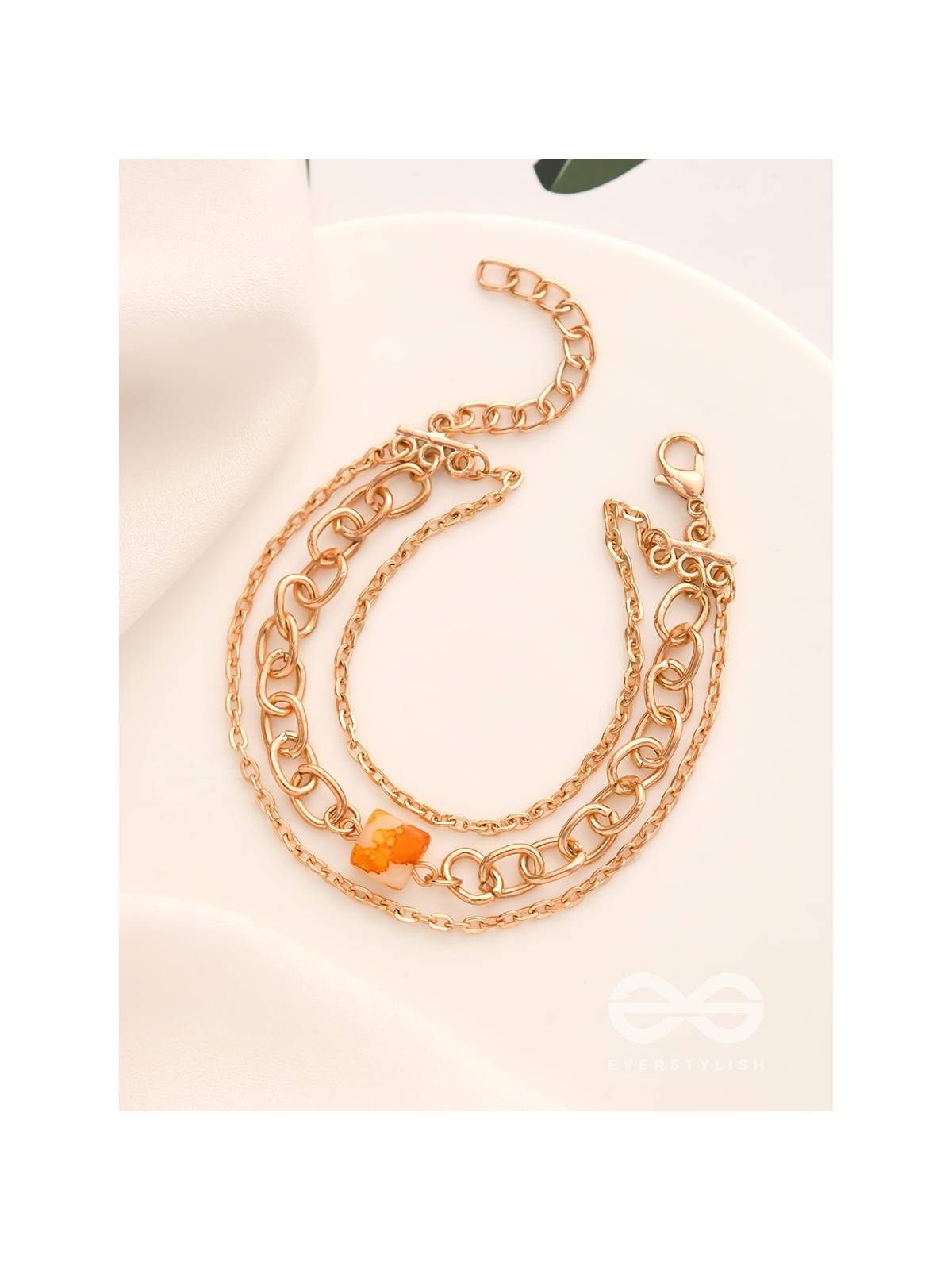 The Daisy Chain- Golden Statement Bracelet