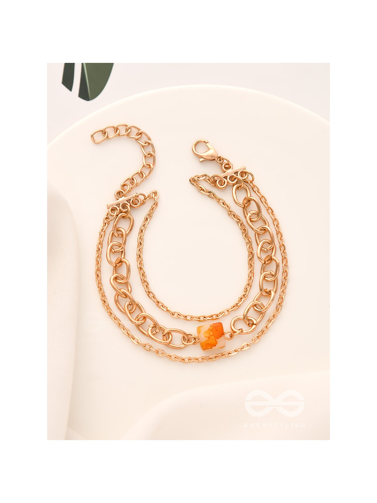 The Daisy Chain- Golden Statement Bracelet