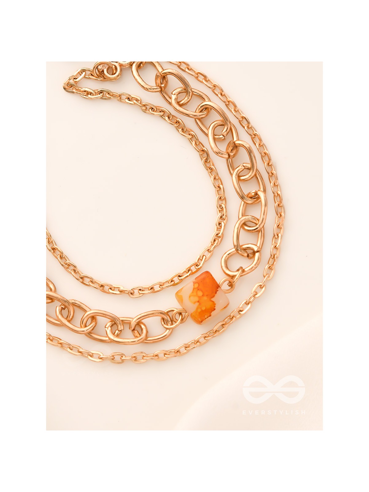 The Daisy Chain- Golden Statement Bracelet