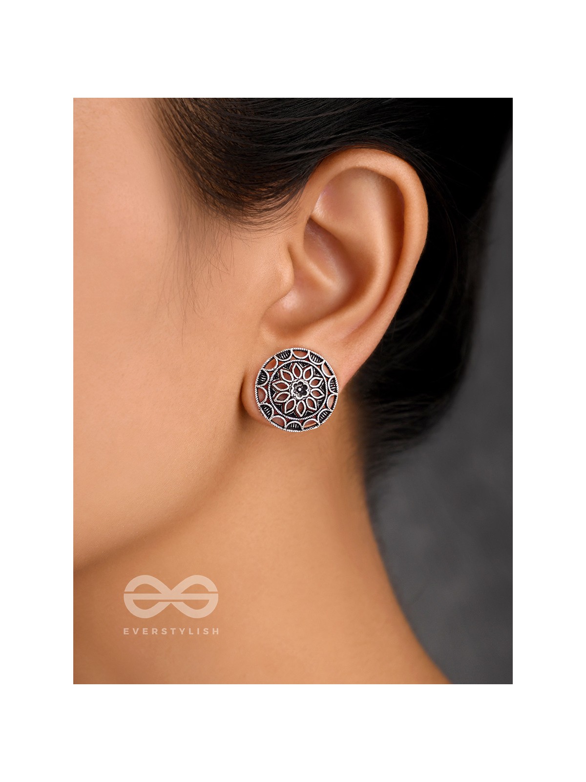 Lady of the Night- Tiny Trinket Earrings