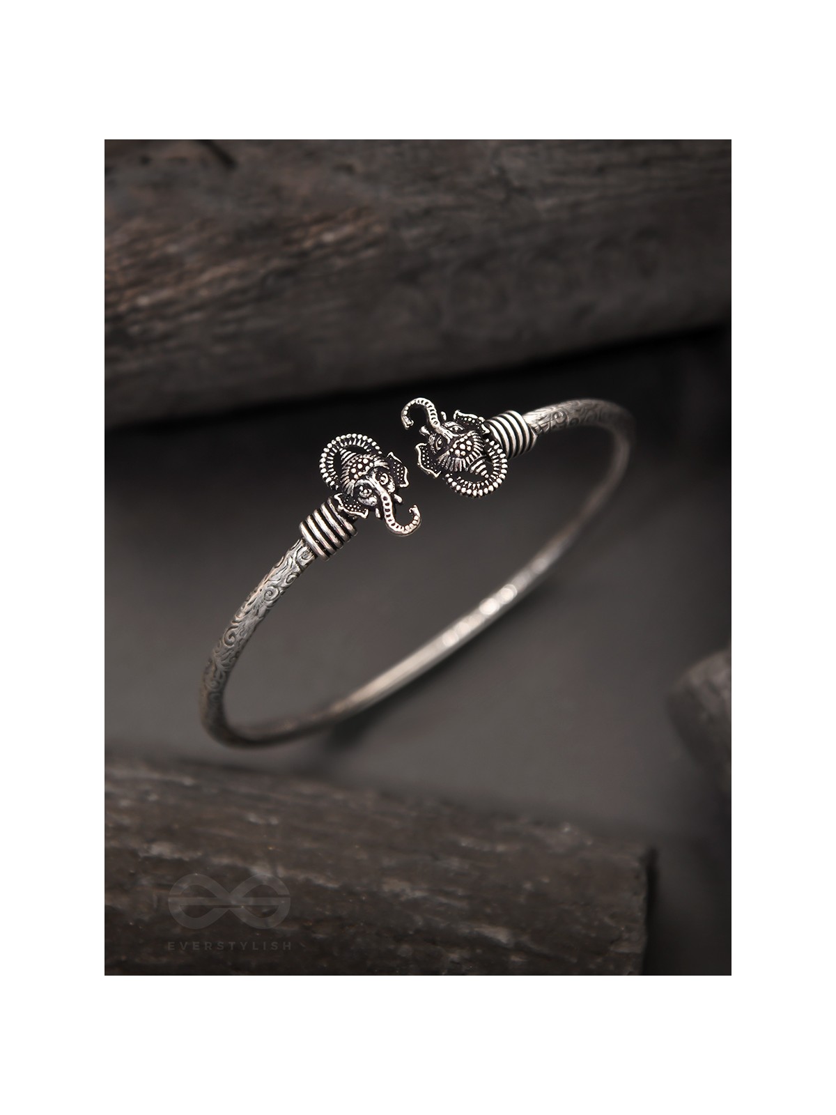 The Divine Delight- Oxidised Bangle Bracelet