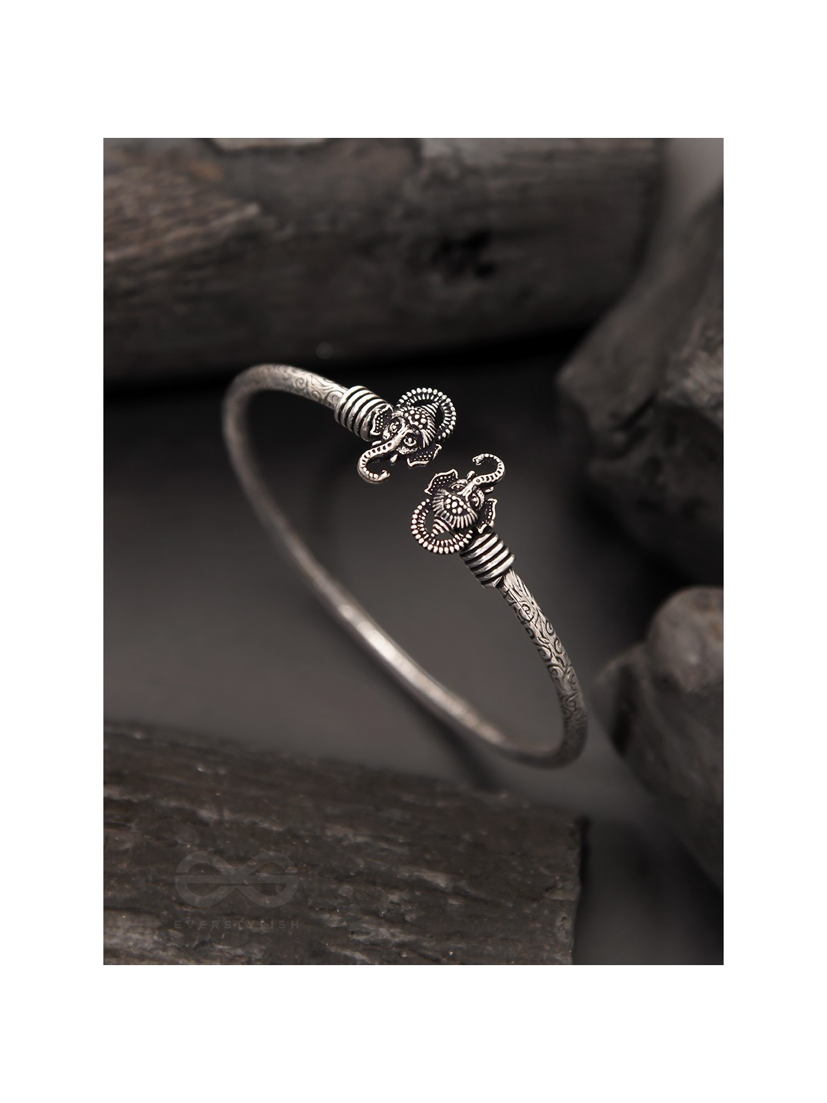 The Divine Delight- Oxidised Bangle Bracelet