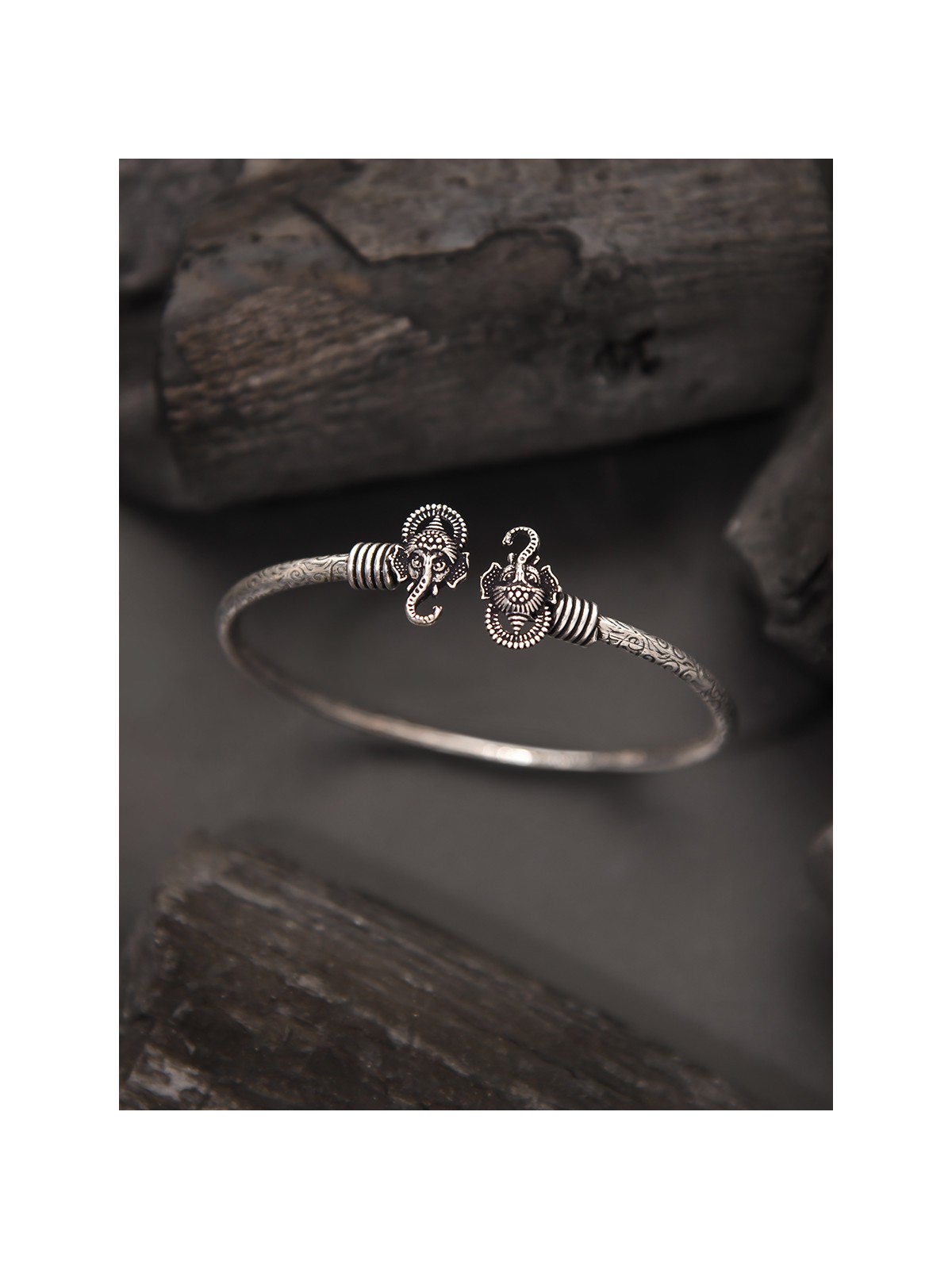 The Divine Delight- Oxidised Bangle Bracelet