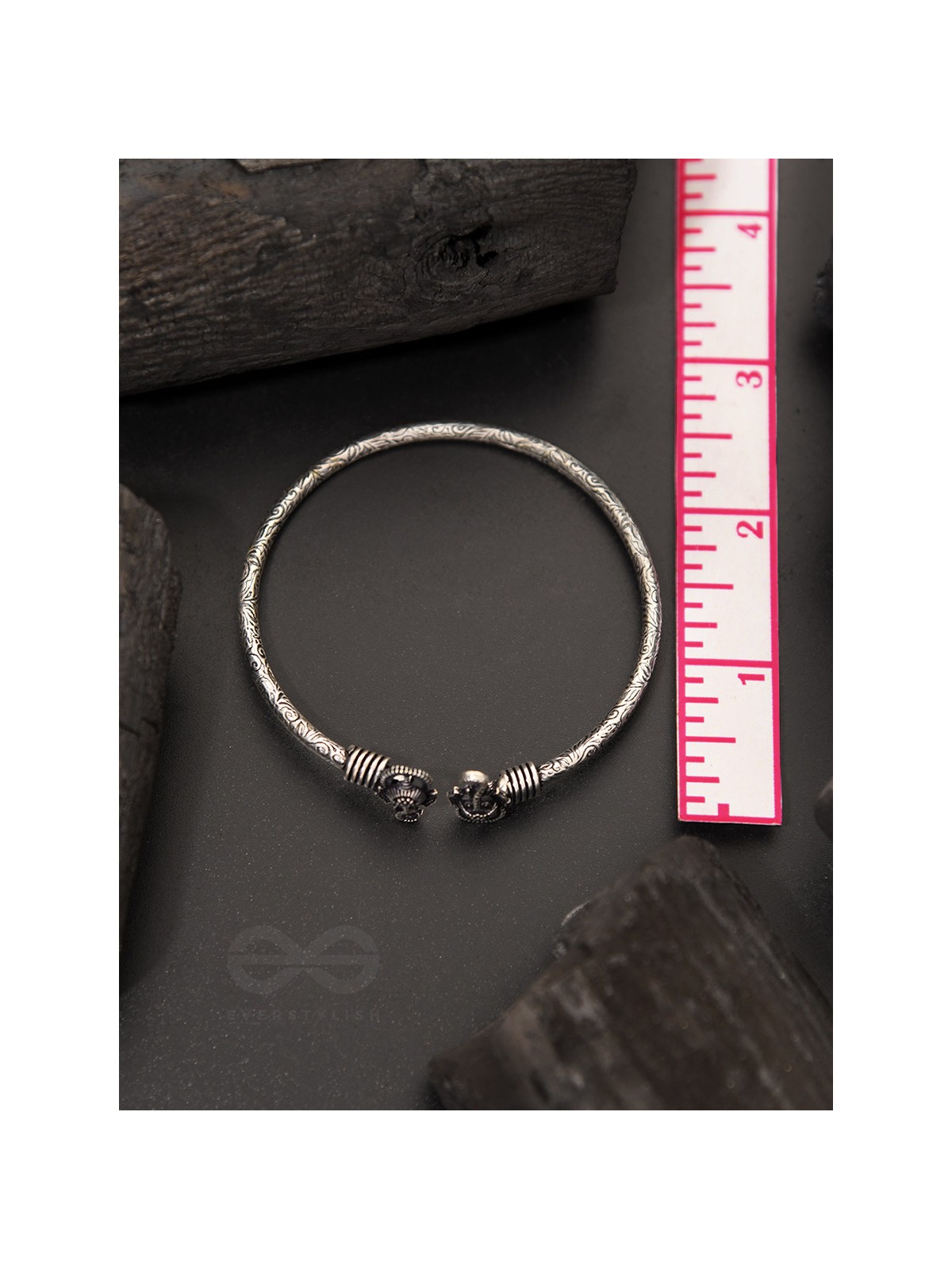 The Divine Delight- Oxidised Bangle Bracelet