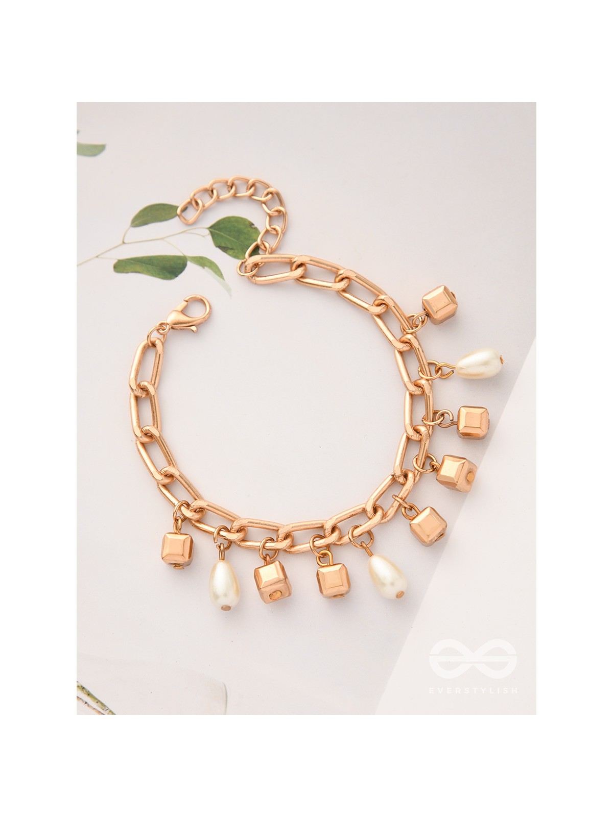The Box of Rain- Golden Pearl Bracelet