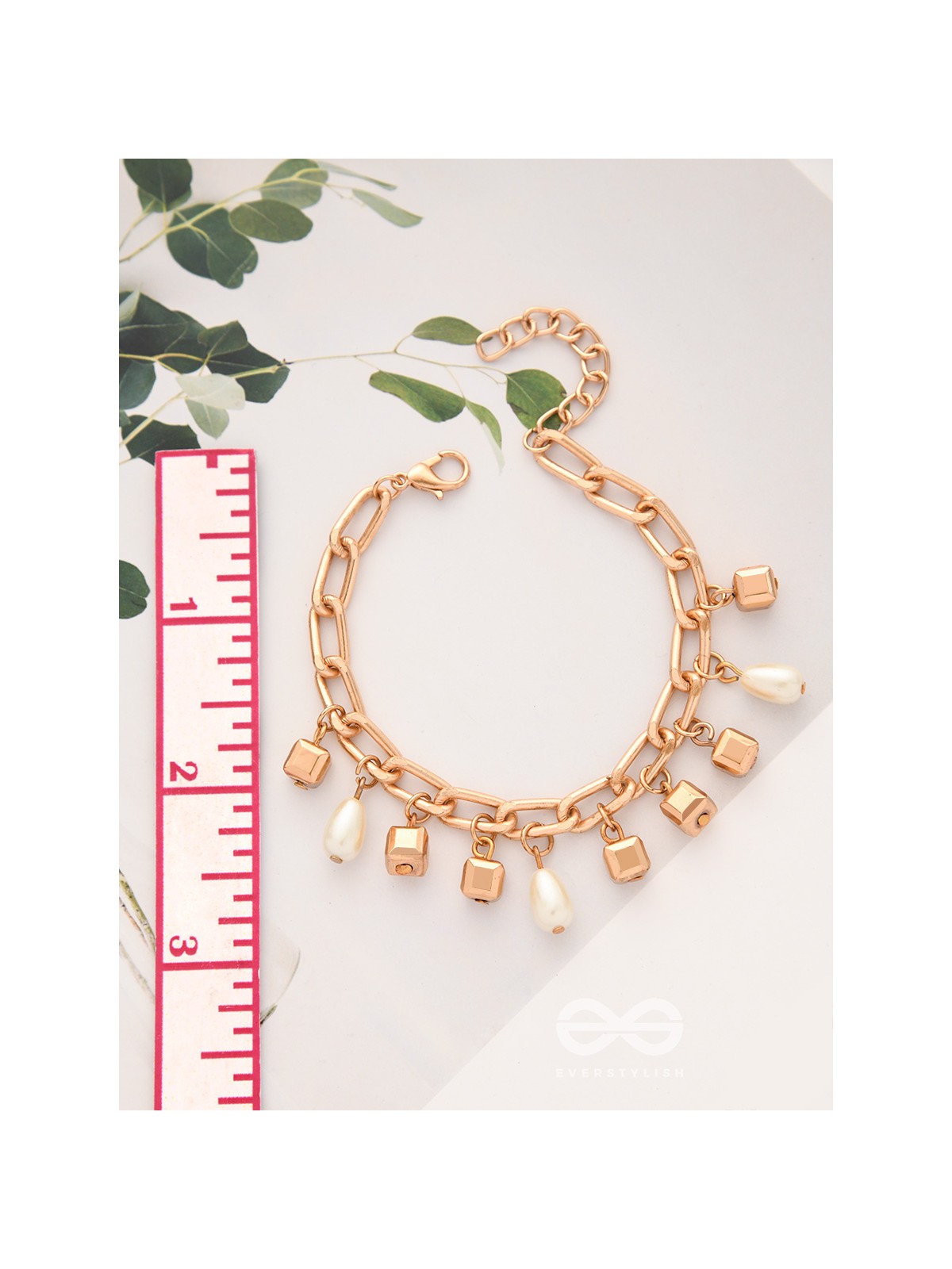 The Box of Rain- Golden Pearl Bracelet