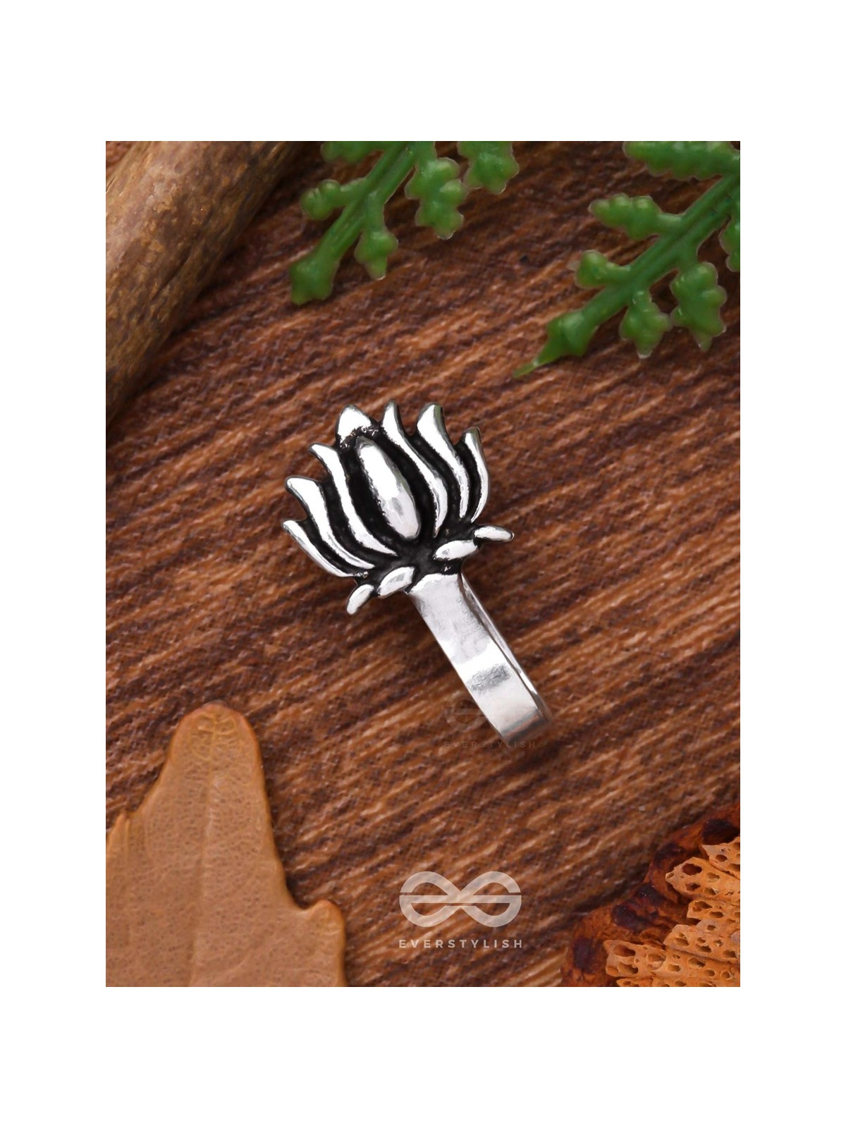 THE LIVELY LOTUS - NON-PIERCED BOHO NOSERING