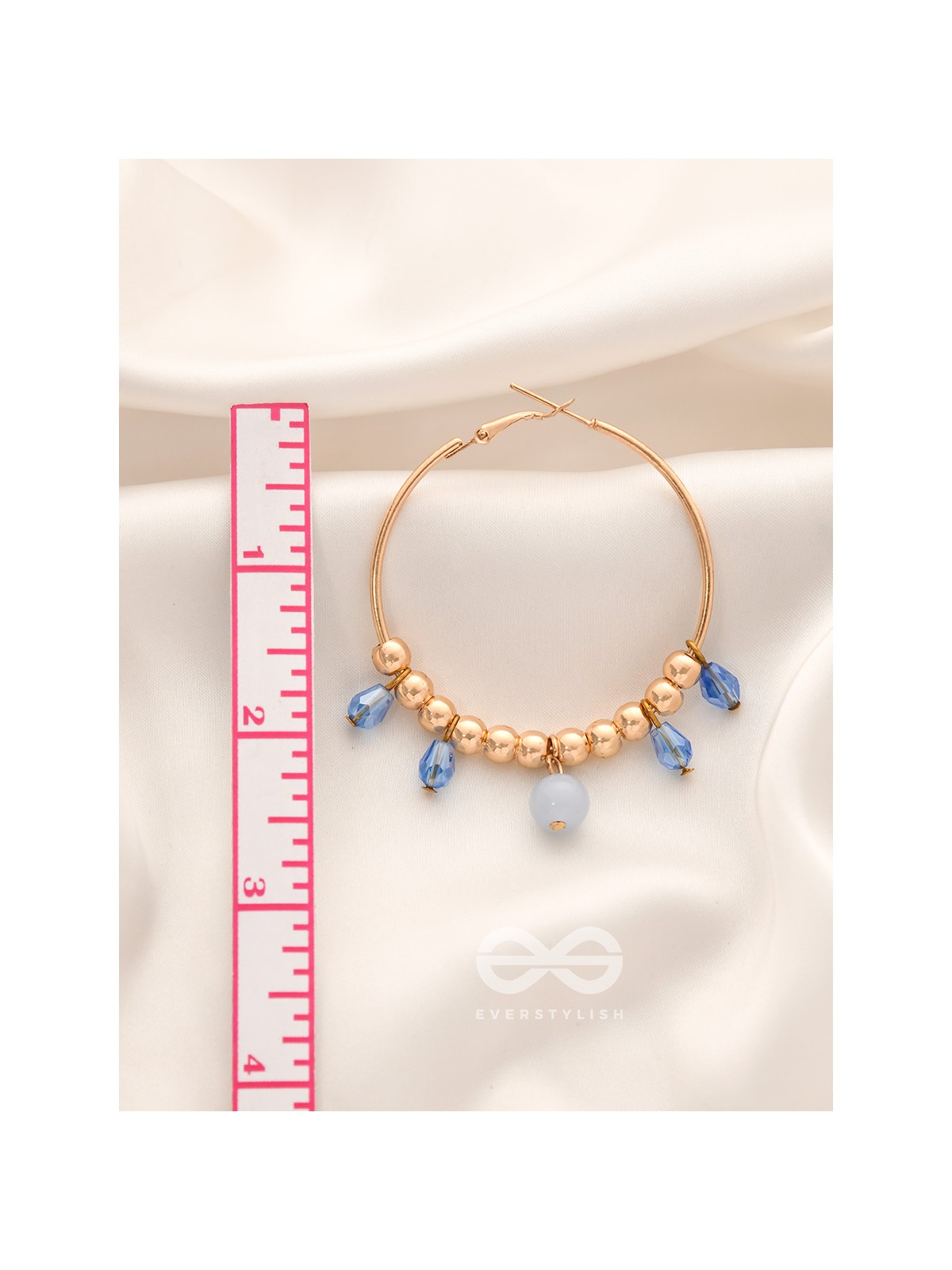 The Sun Shower- Golden Embellished  Earrings