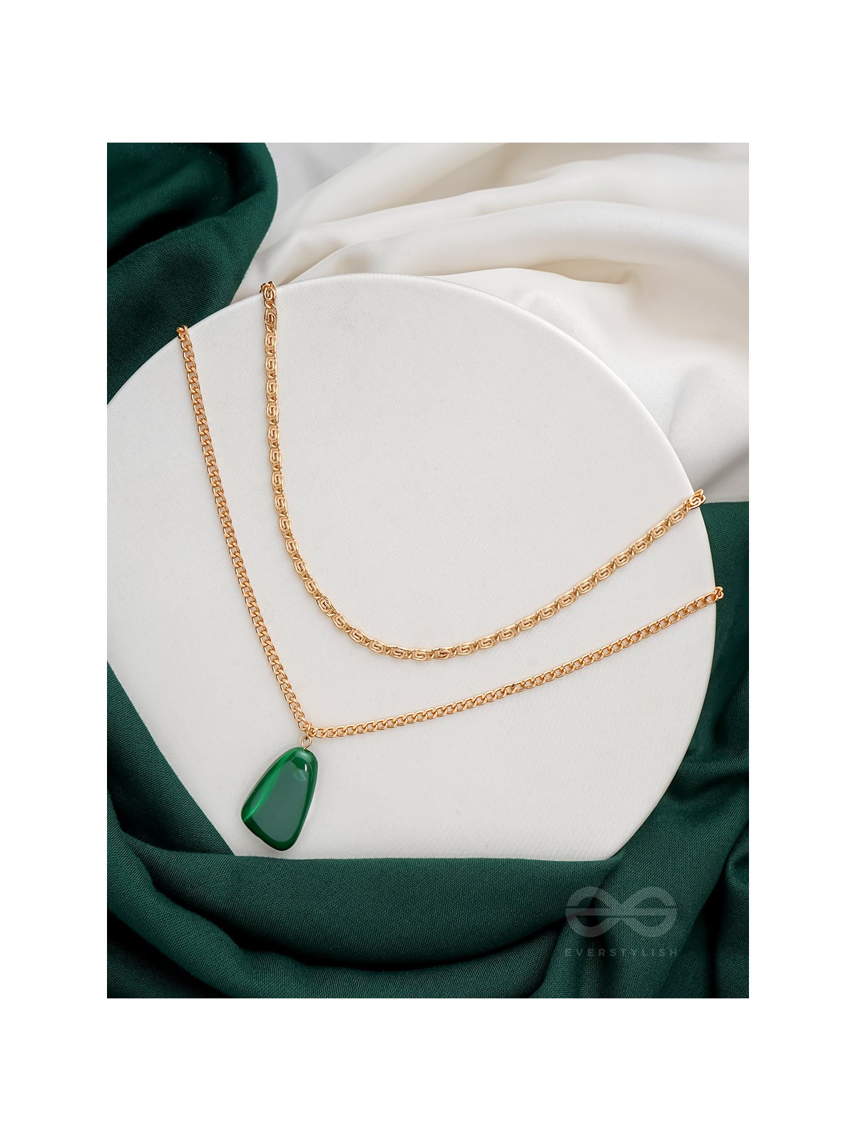 The Forest Essential- Golden Layered Necklace