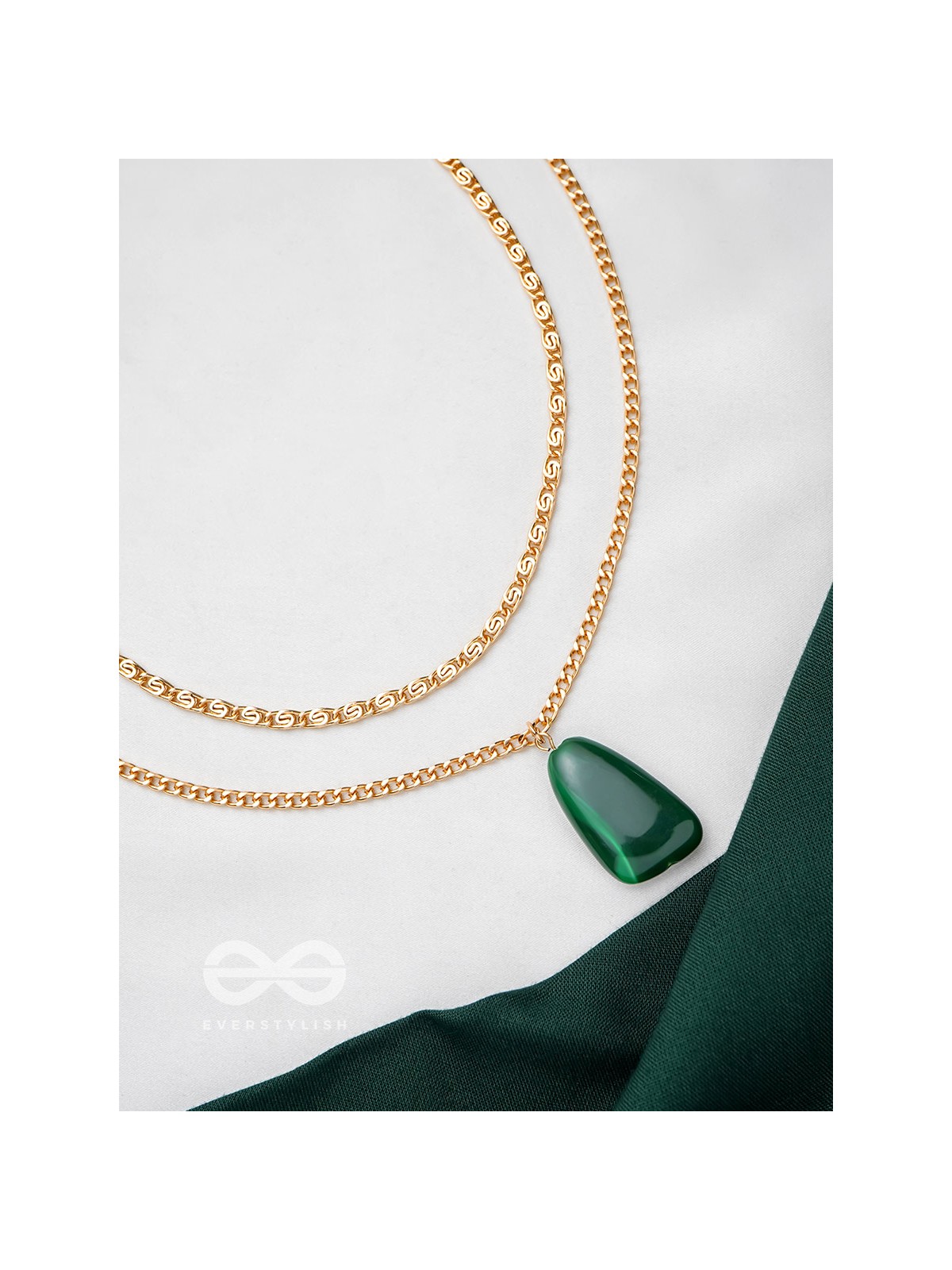 The Forest Essential- Golden Layered Necklace