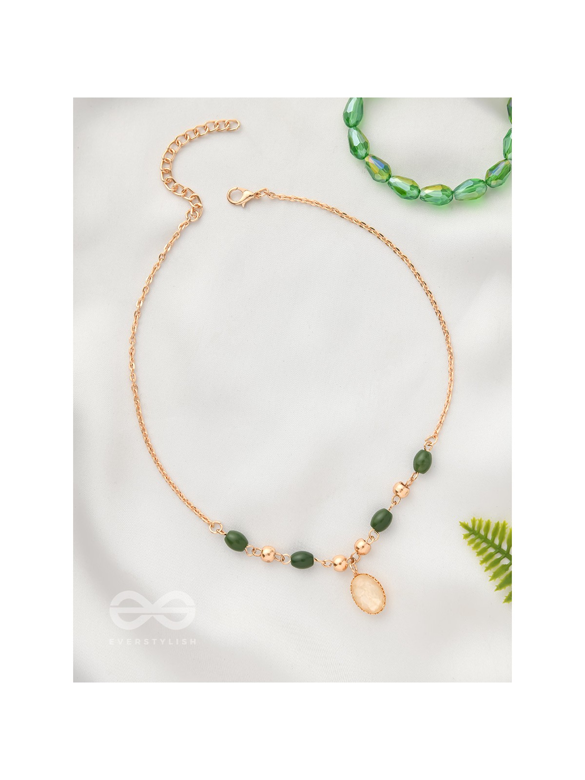 The Sun Belt- Golden Embellished Necklace With Anti-Tarnish Coating