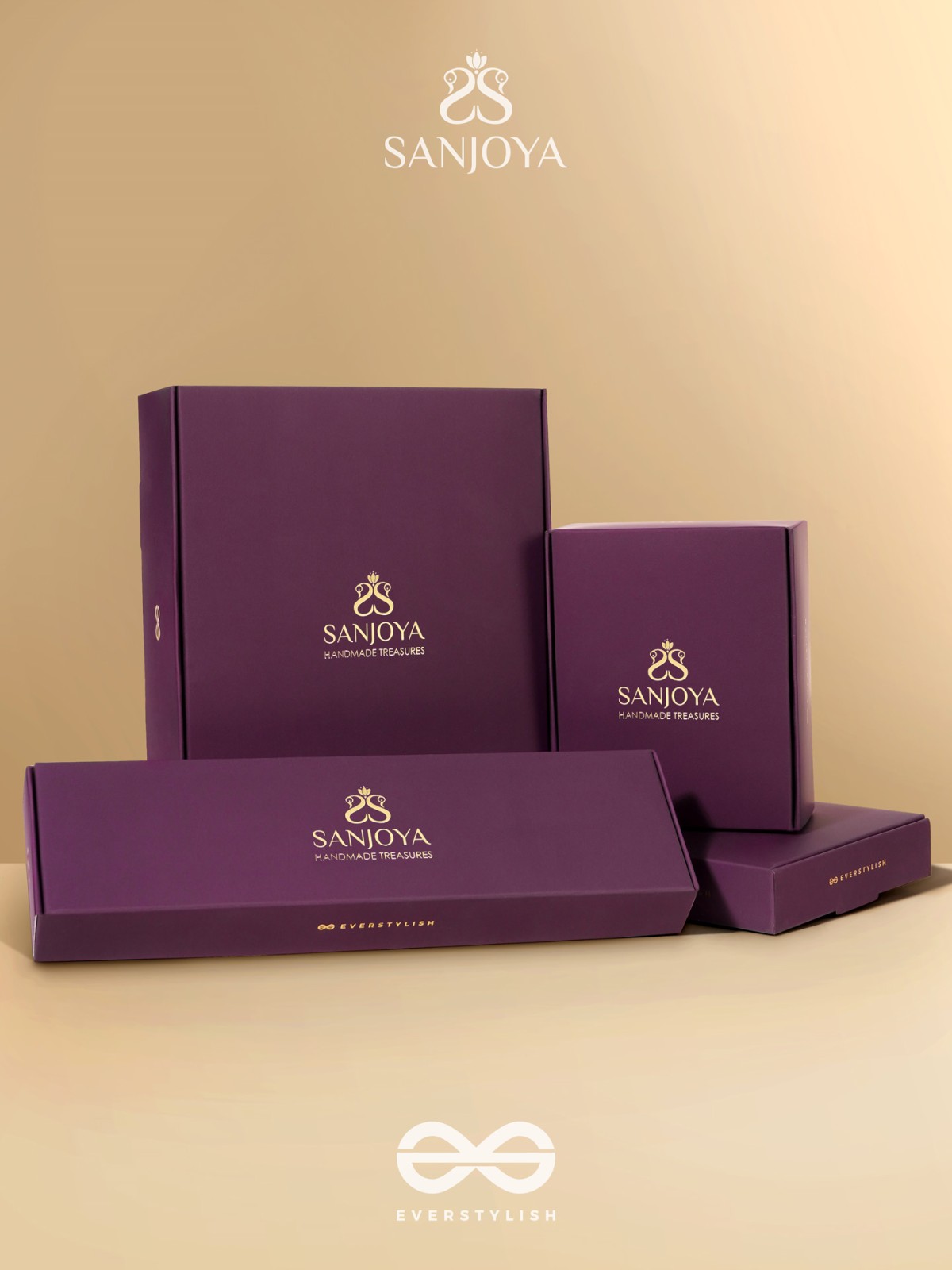 Shikharin - The Gorgeous Pyramid - Mirrors, Beads And Resham Hand Embroidered Stud Earrings