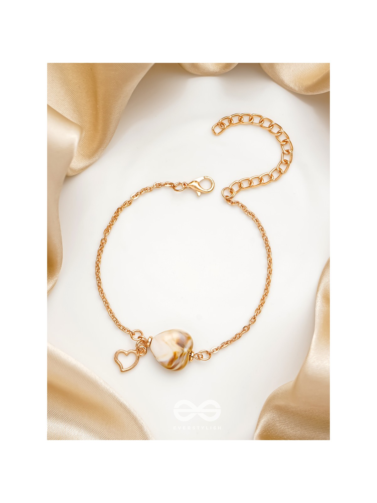 The Beach Love- Golden Embellished Bracelet