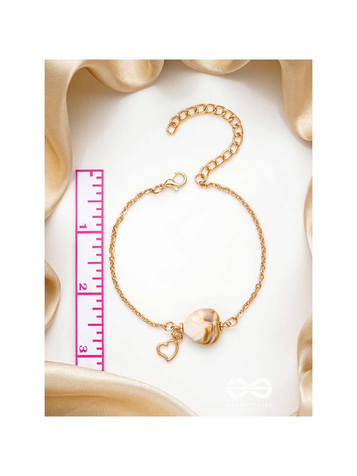 The Beach Love- Golden Embellished Bracelet