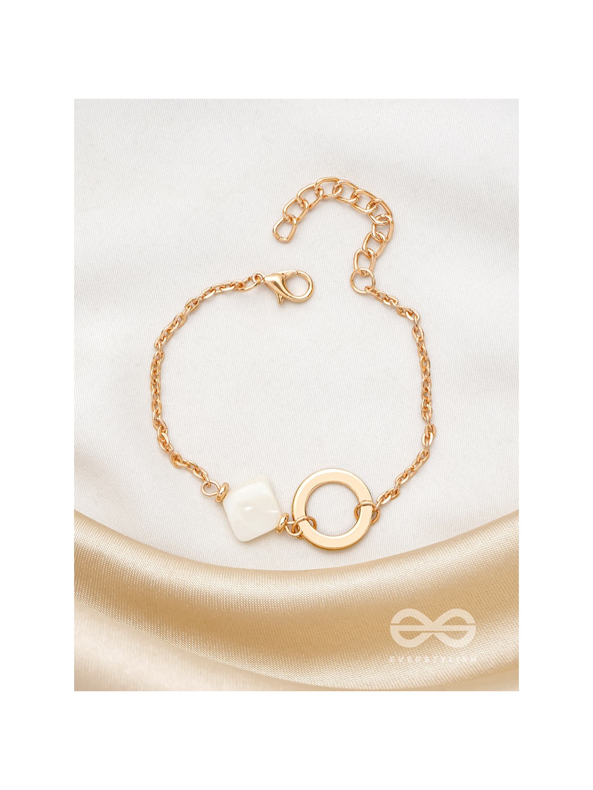 The Sun-kissed Sand- Golden Embellished Bracelet