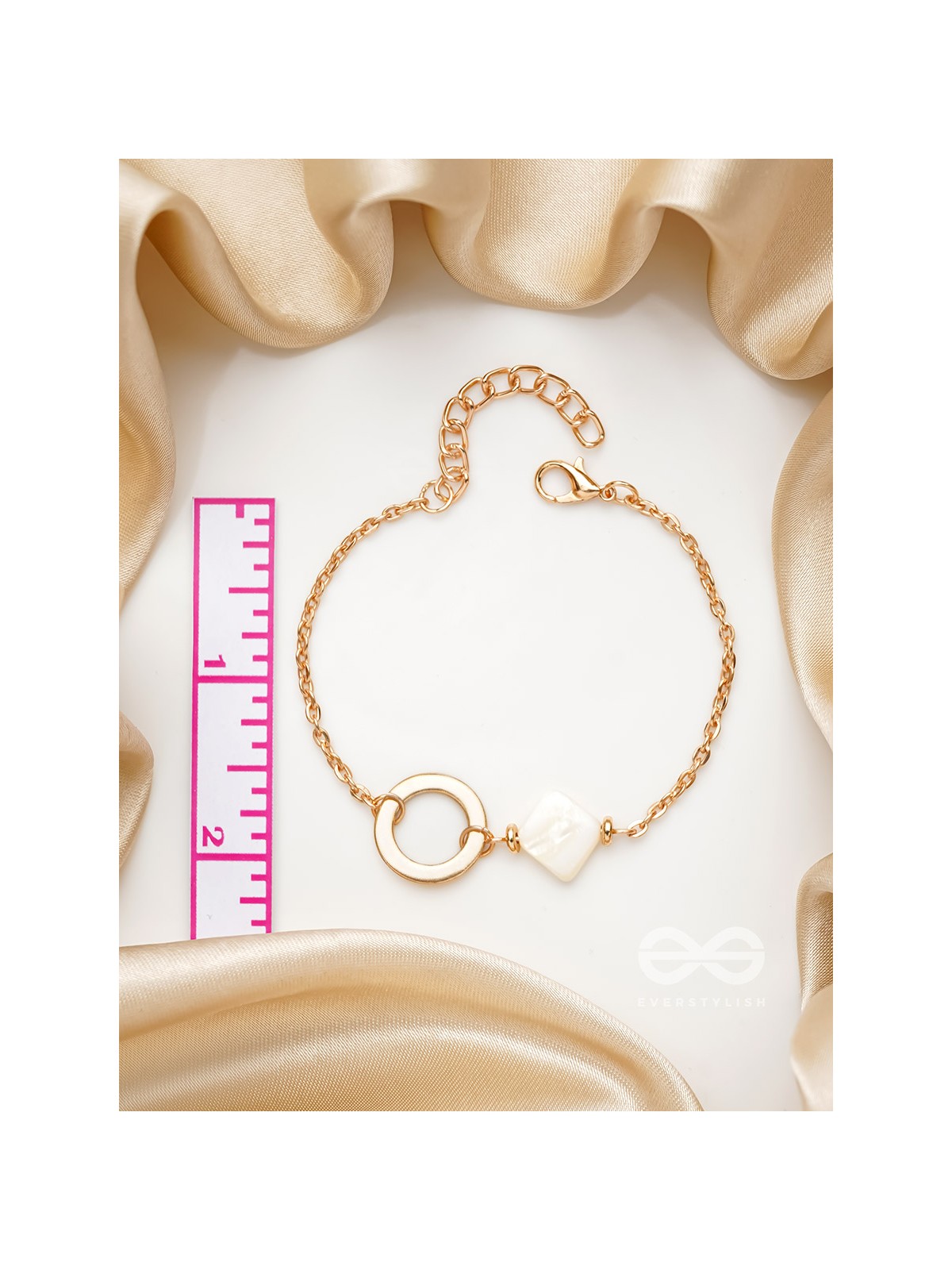 The Sun-kissed Sand- Golden Embellished Bracelet