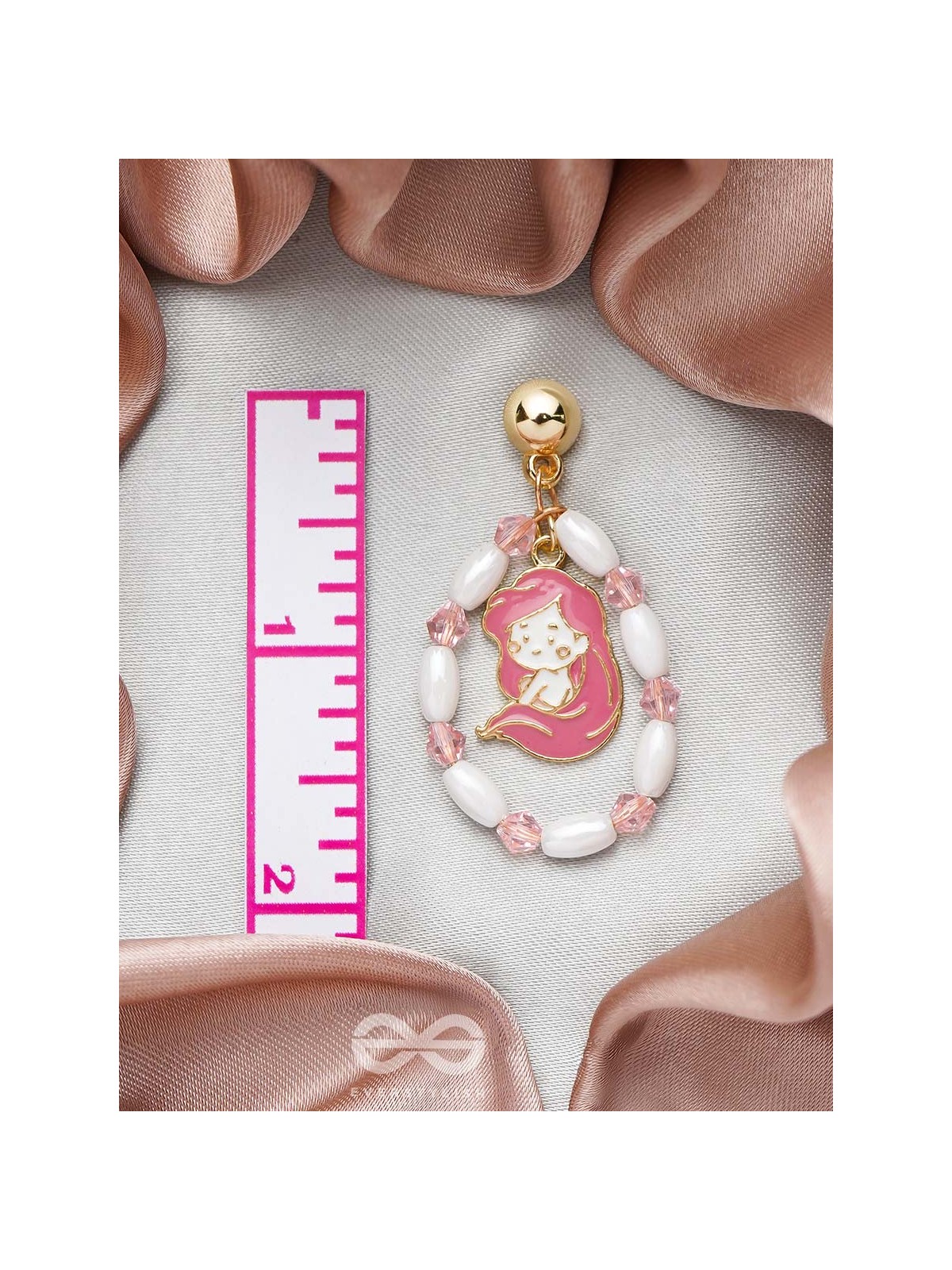 The Sugar Plum- Golden Embellished Earrings