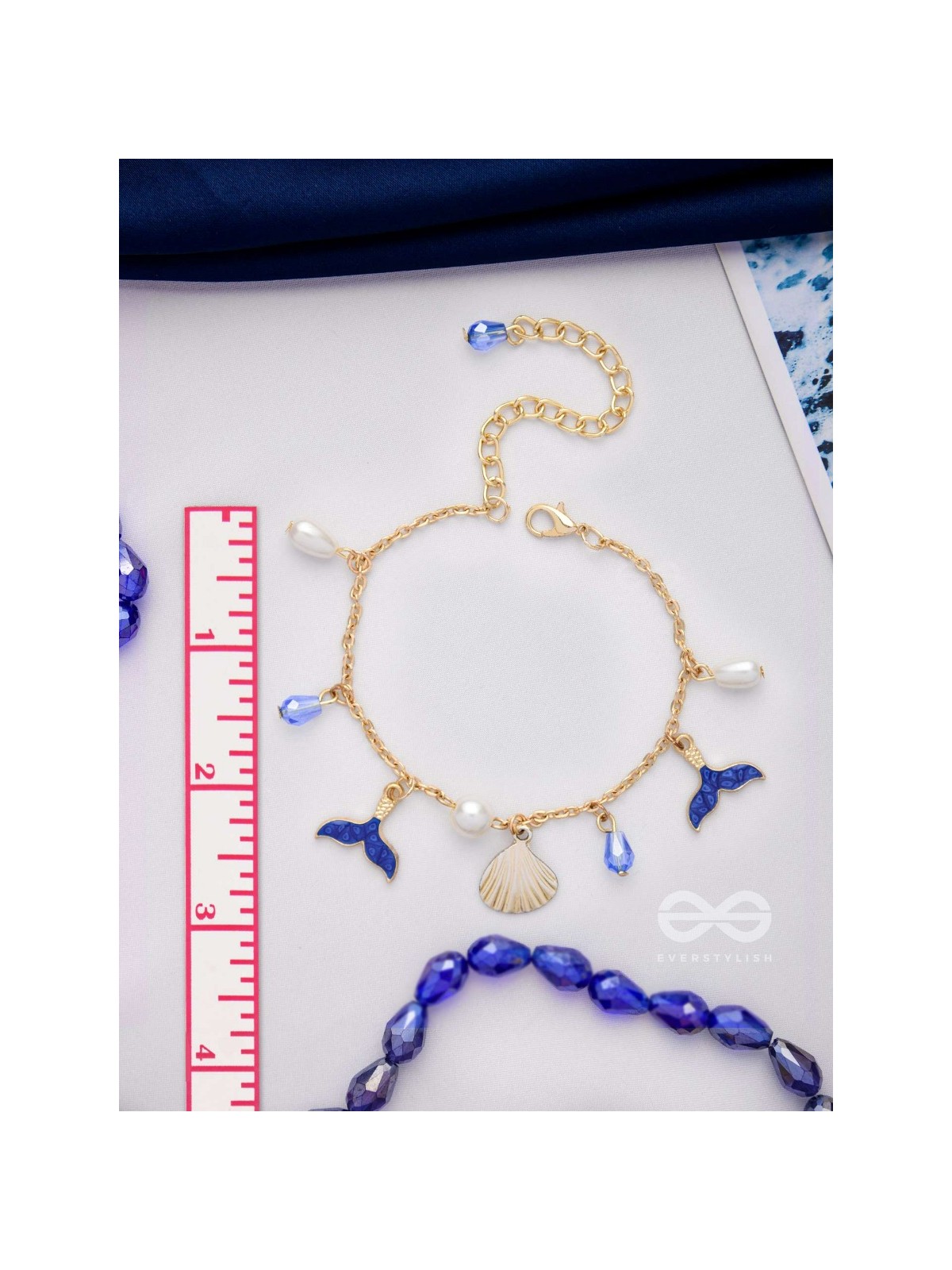 The Mermaid's Kiss- Golden Pearl Bracelet