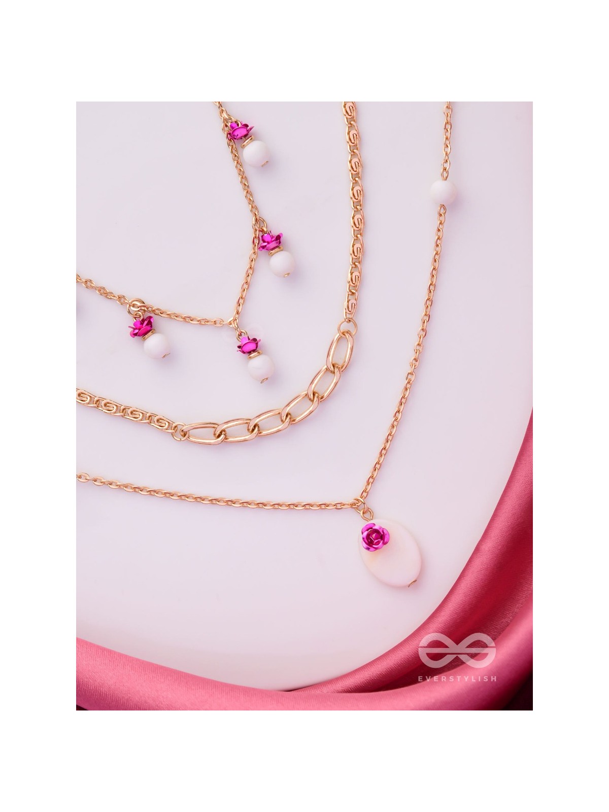 The String Lights- Golden Layered Necklace