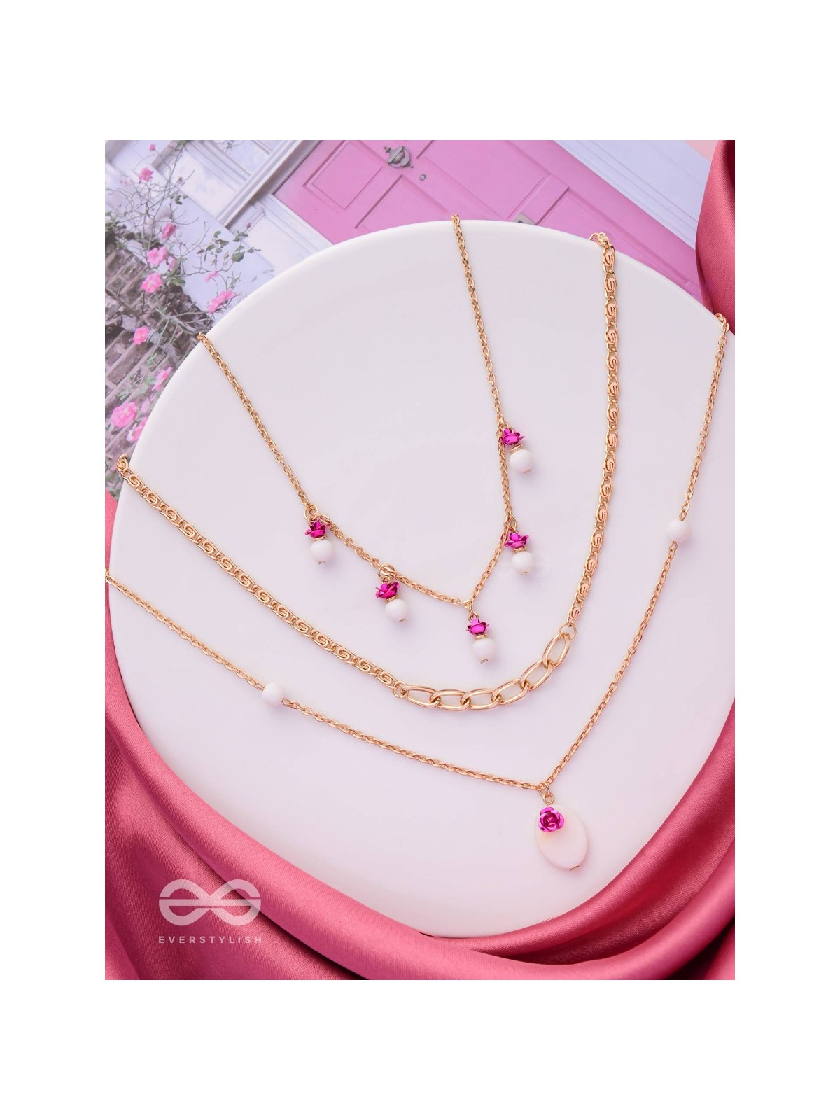 The String Lights- Golden Layered Necklace