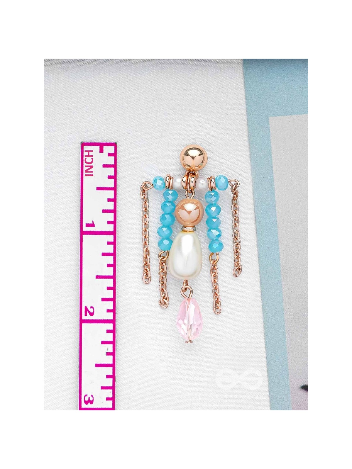 THE SHIMMERING SEAS - ELEGANT DROP EARRINGS