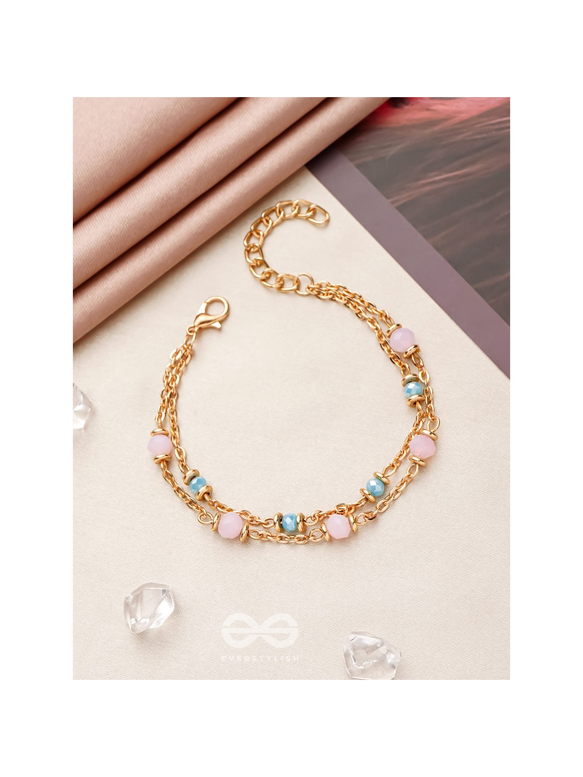 A SWEET SYMPHONY - BEADED LAYERED BRACELET