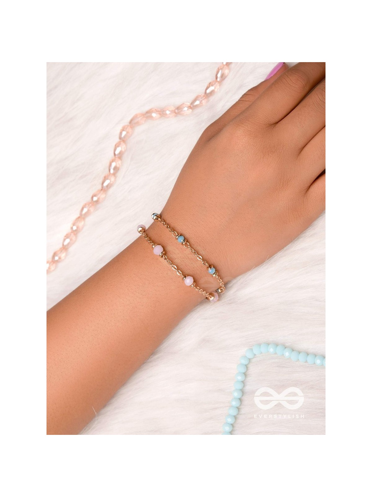 A SWEET SYMPHONY - BEADED LAYERED BRACELET