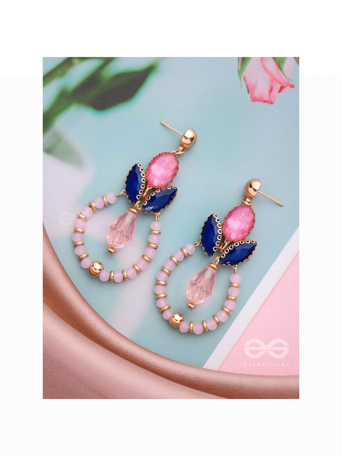 THE ENCHANTING WHISPERERS - GOLDEN STATEMENT EARRINGS