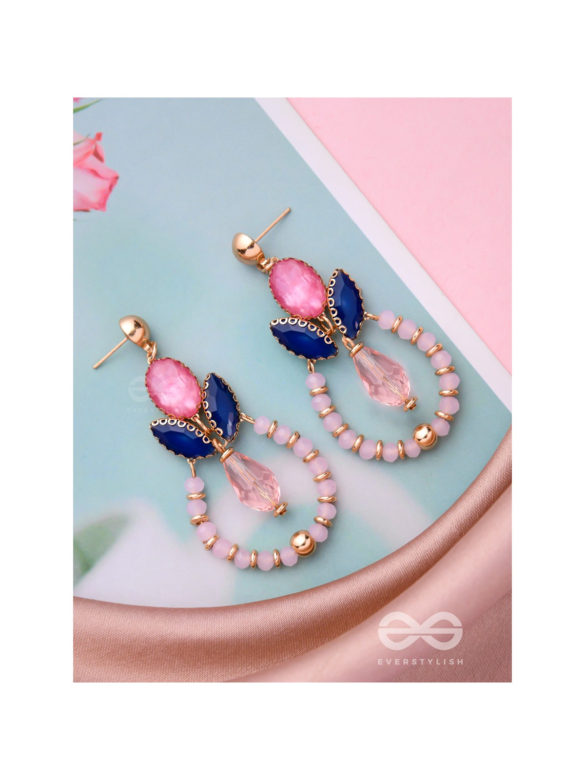 THE ENCHANTING WHISPERERS - GOLDEN STATEMENT EARRINGS